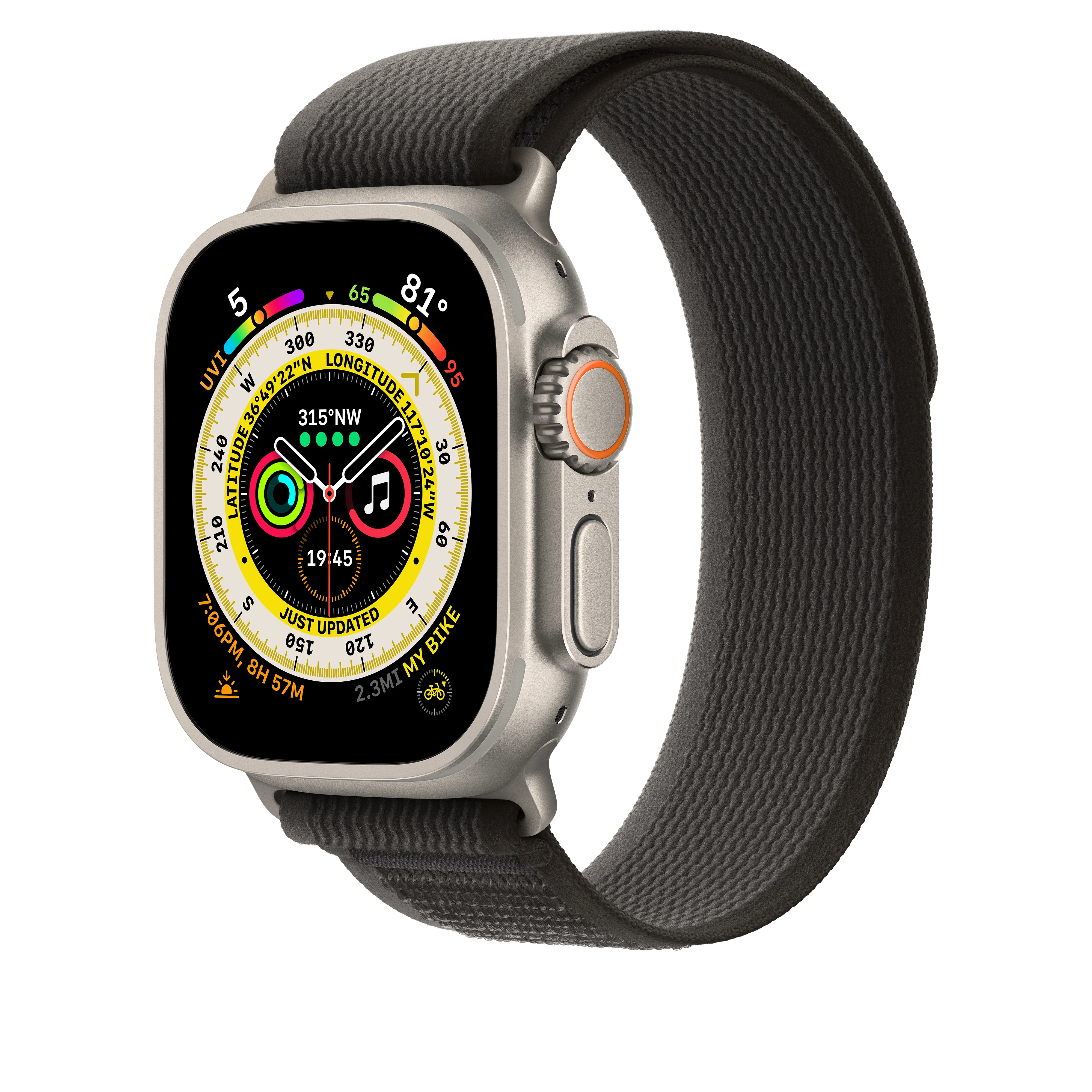 49mm Black/Grey Trail Loop - M/L - Image 2
