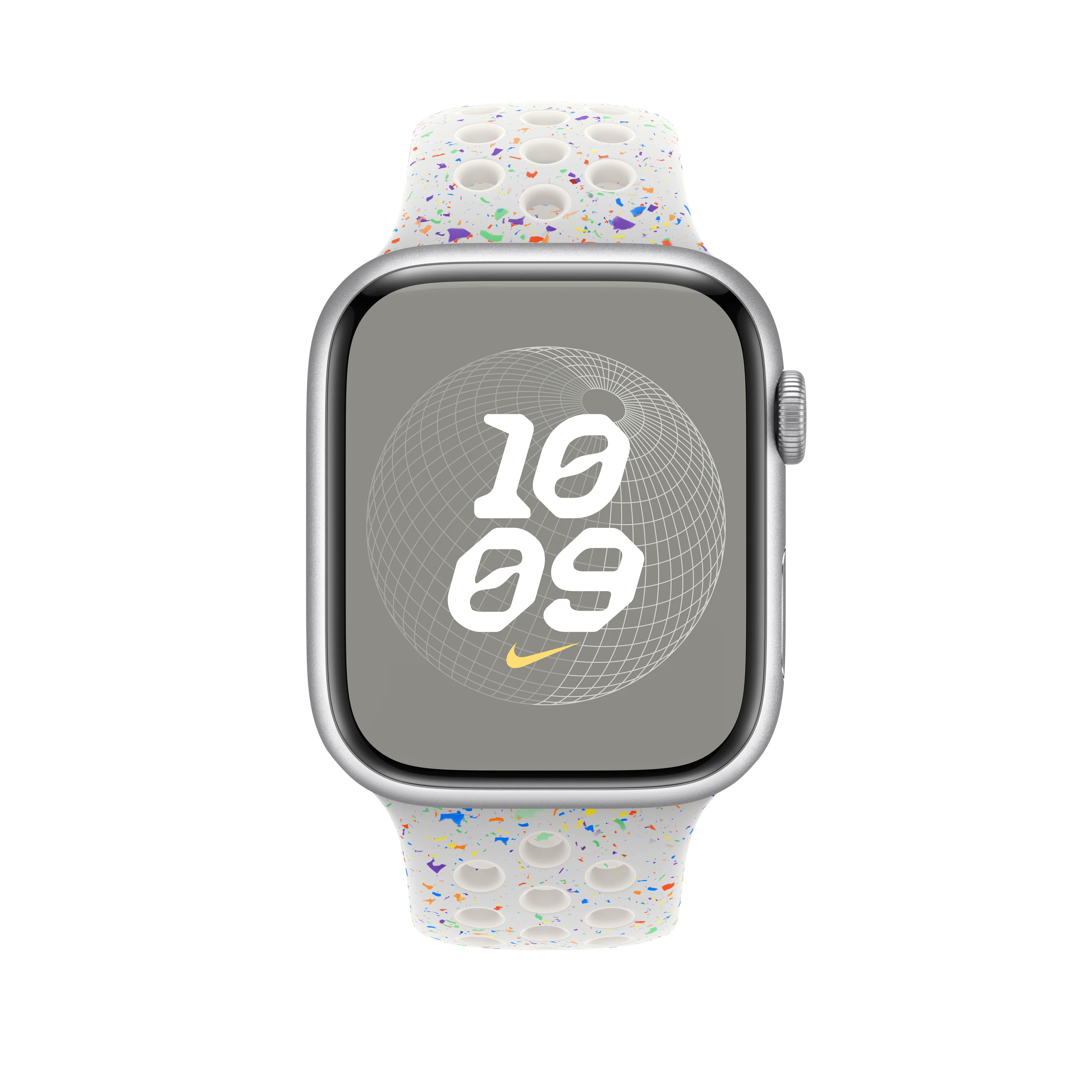45mm Pure Platinum Nike Sport Band - S/M - Image 3