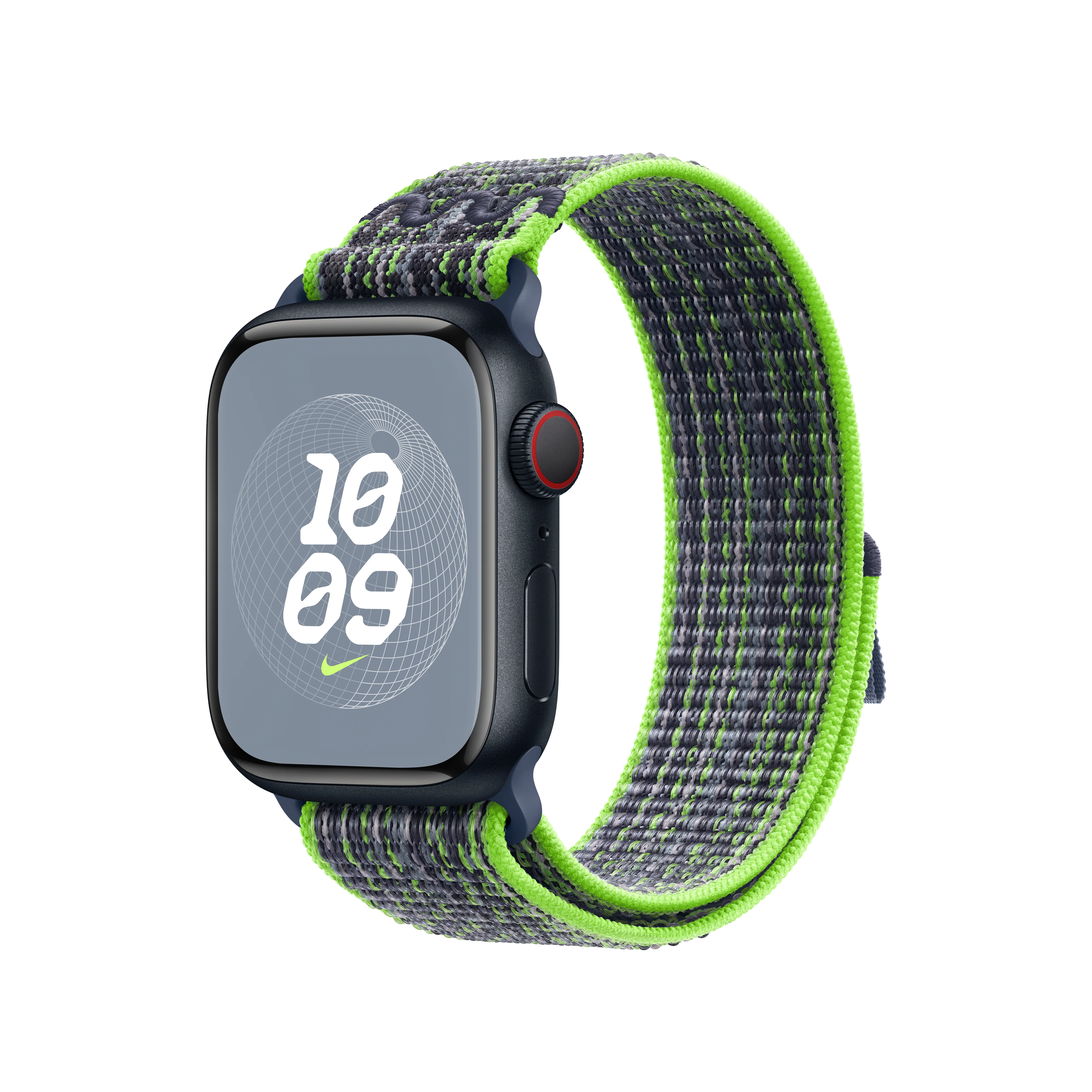 41mm Bright Green/Blue Nike Sport Loop - Image 2