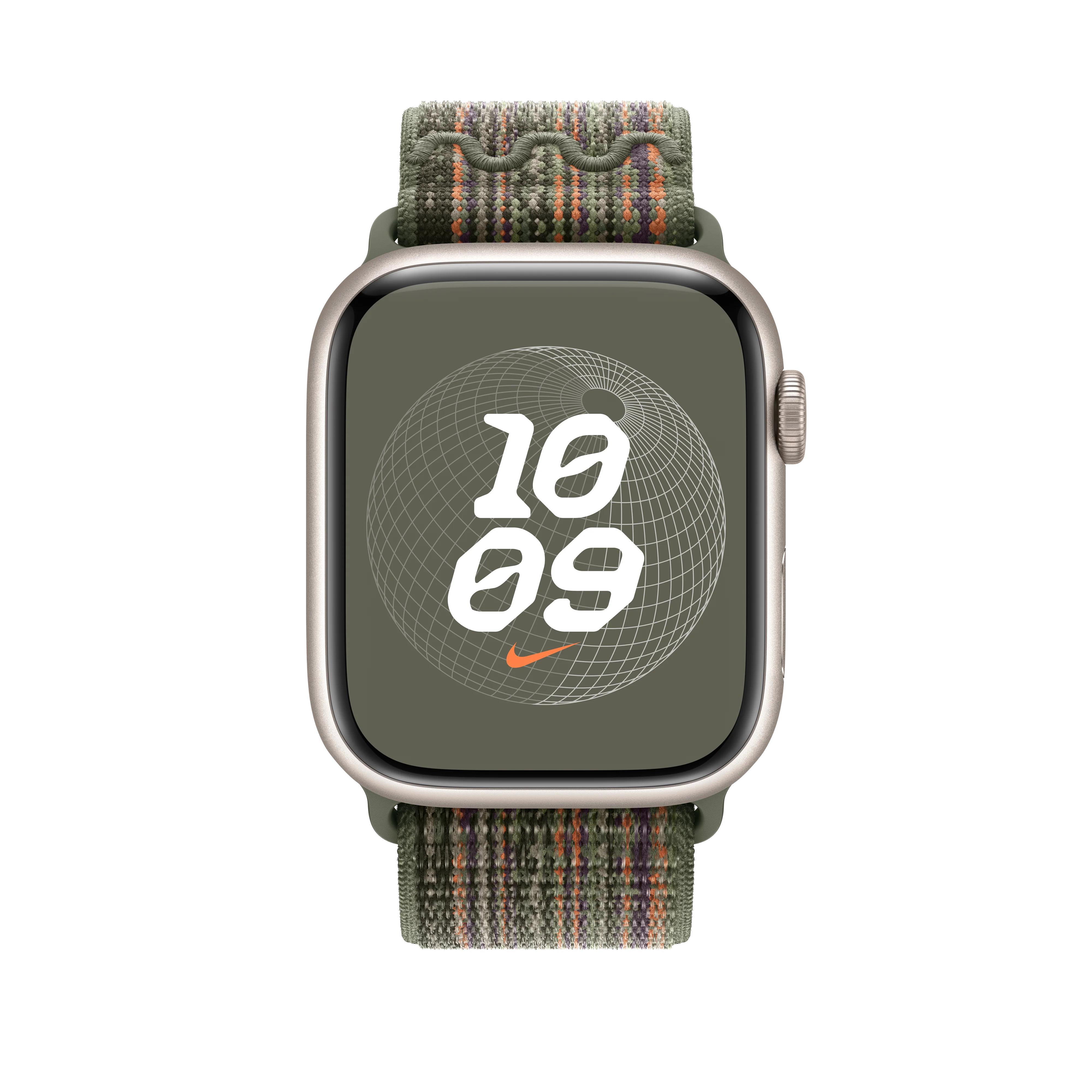 45mm Sequoia/Orange Nike Sport Loop - Image 3