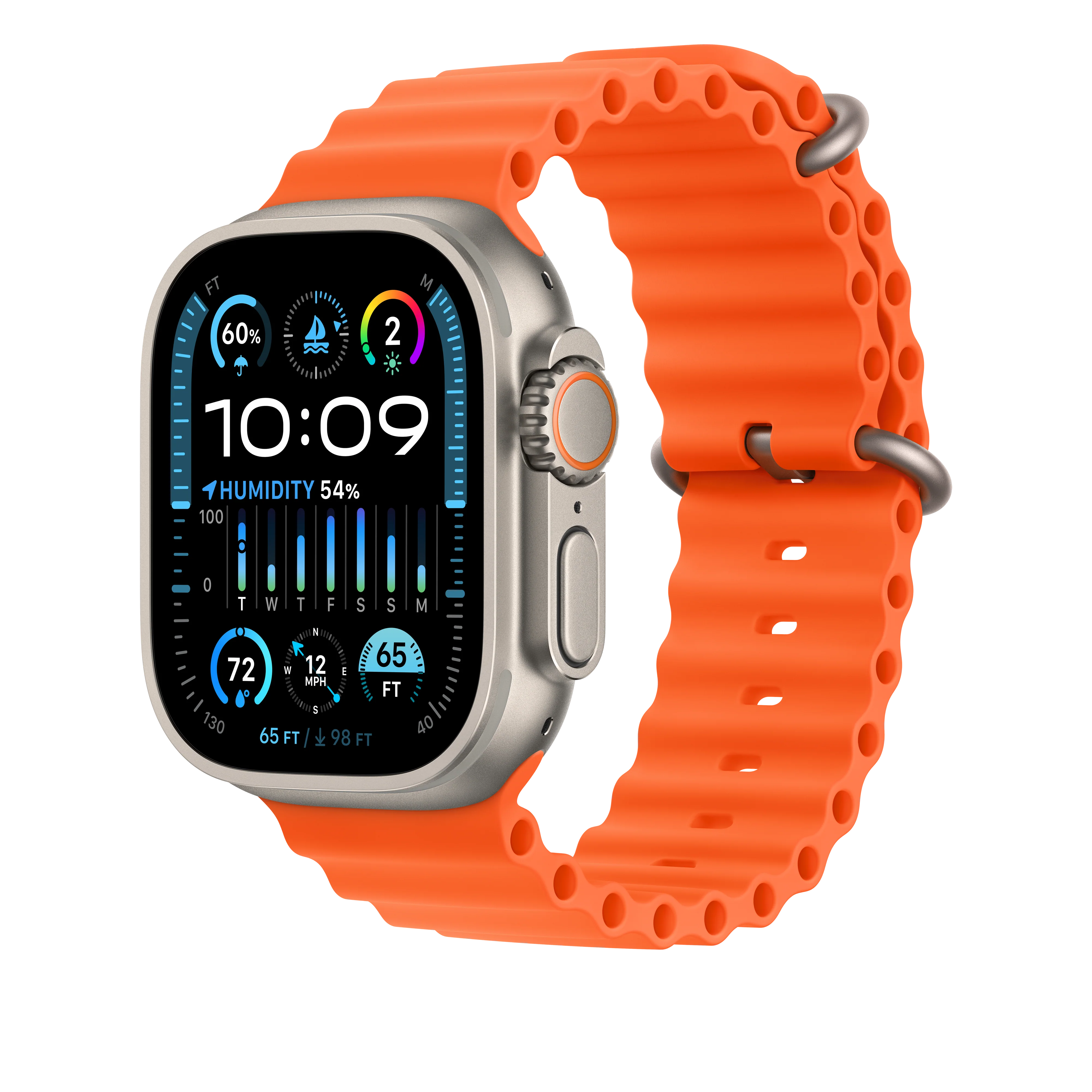49mm Orange Ocean Band - Image 2