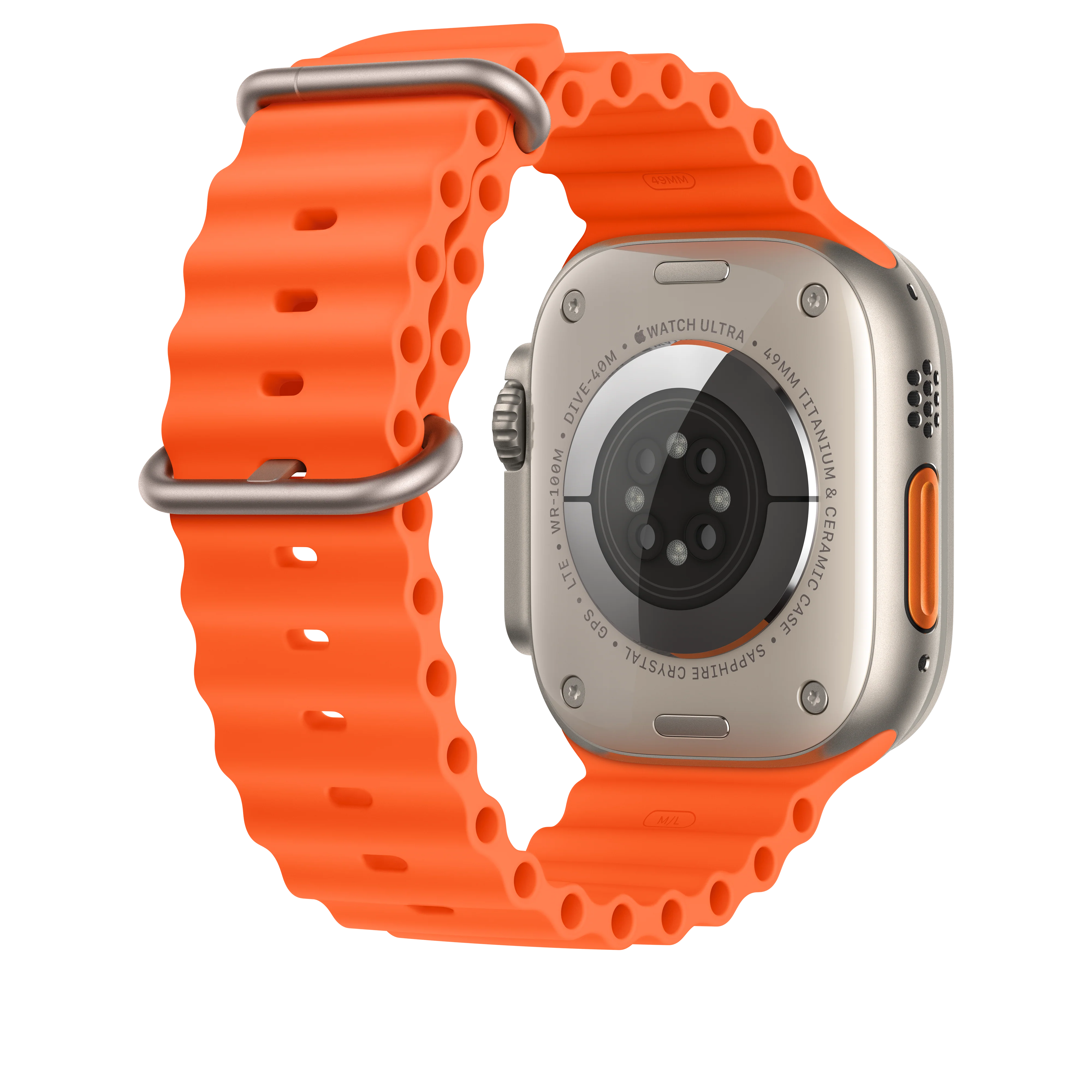 49mm Orange Ocean Band - Image 4