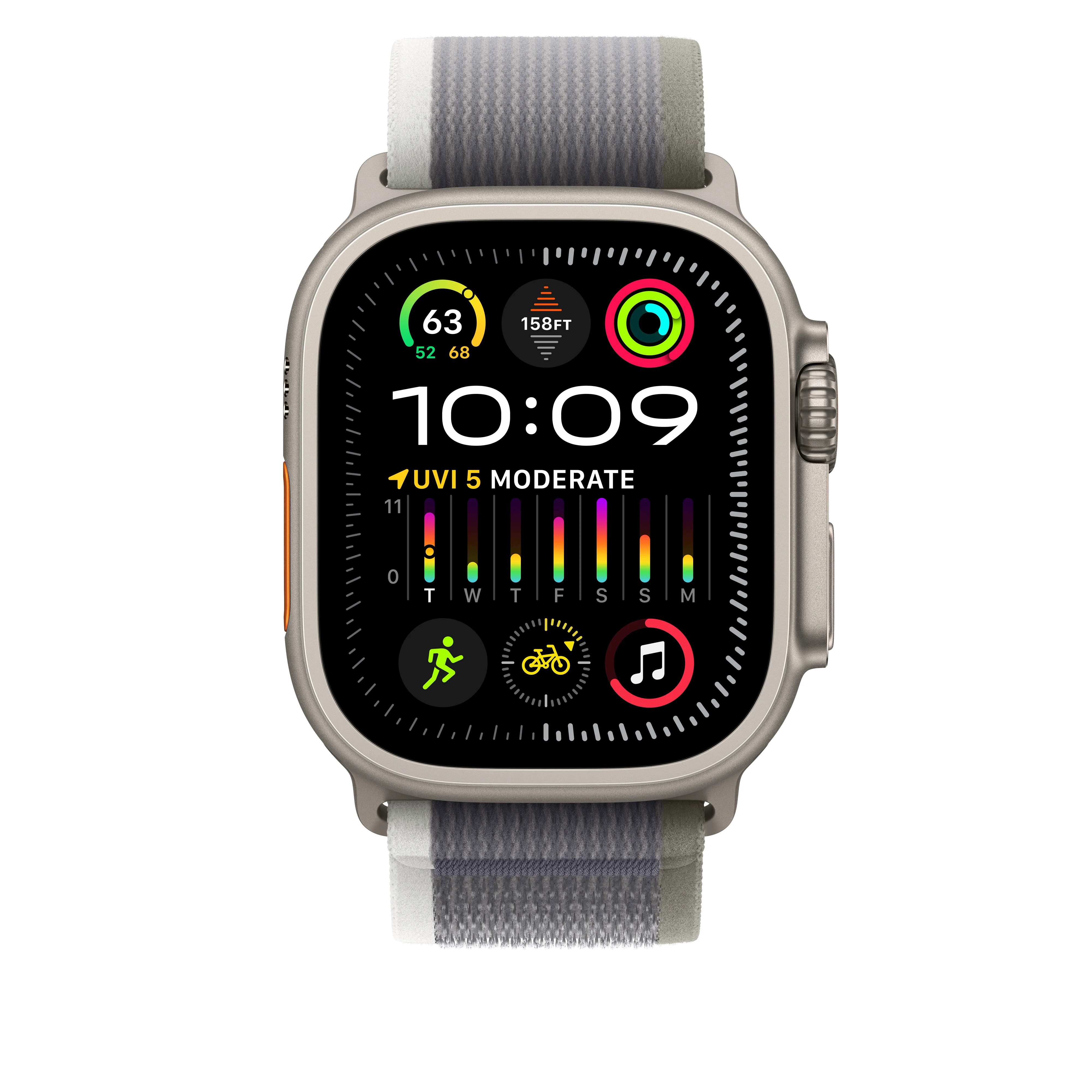 49mm Green/Grey Trail Loop - M/L - Image 3