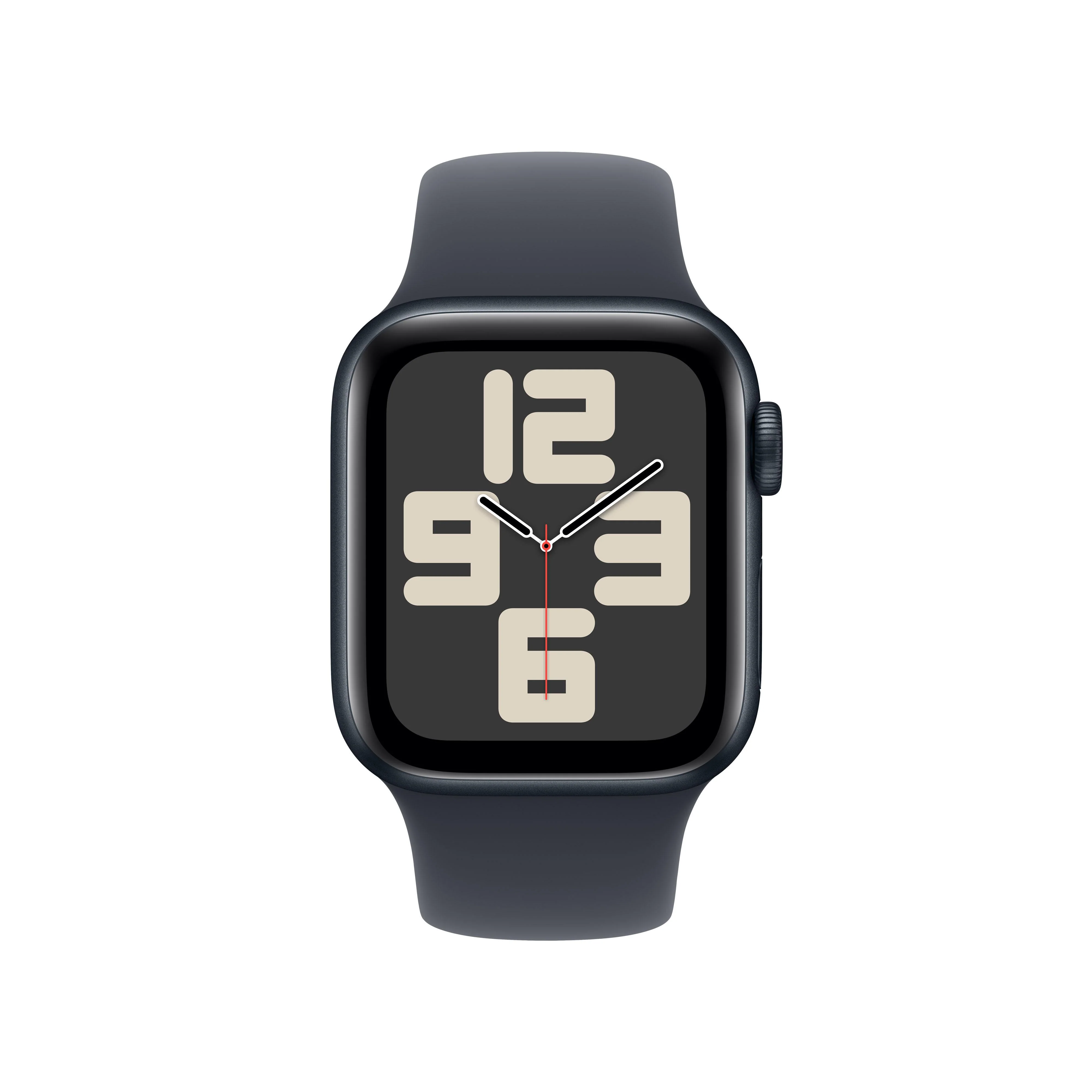 Apple Watch SE GPS 40mm Midnight Aluminium Case with Midnight Sport Band - S/M - Image 2