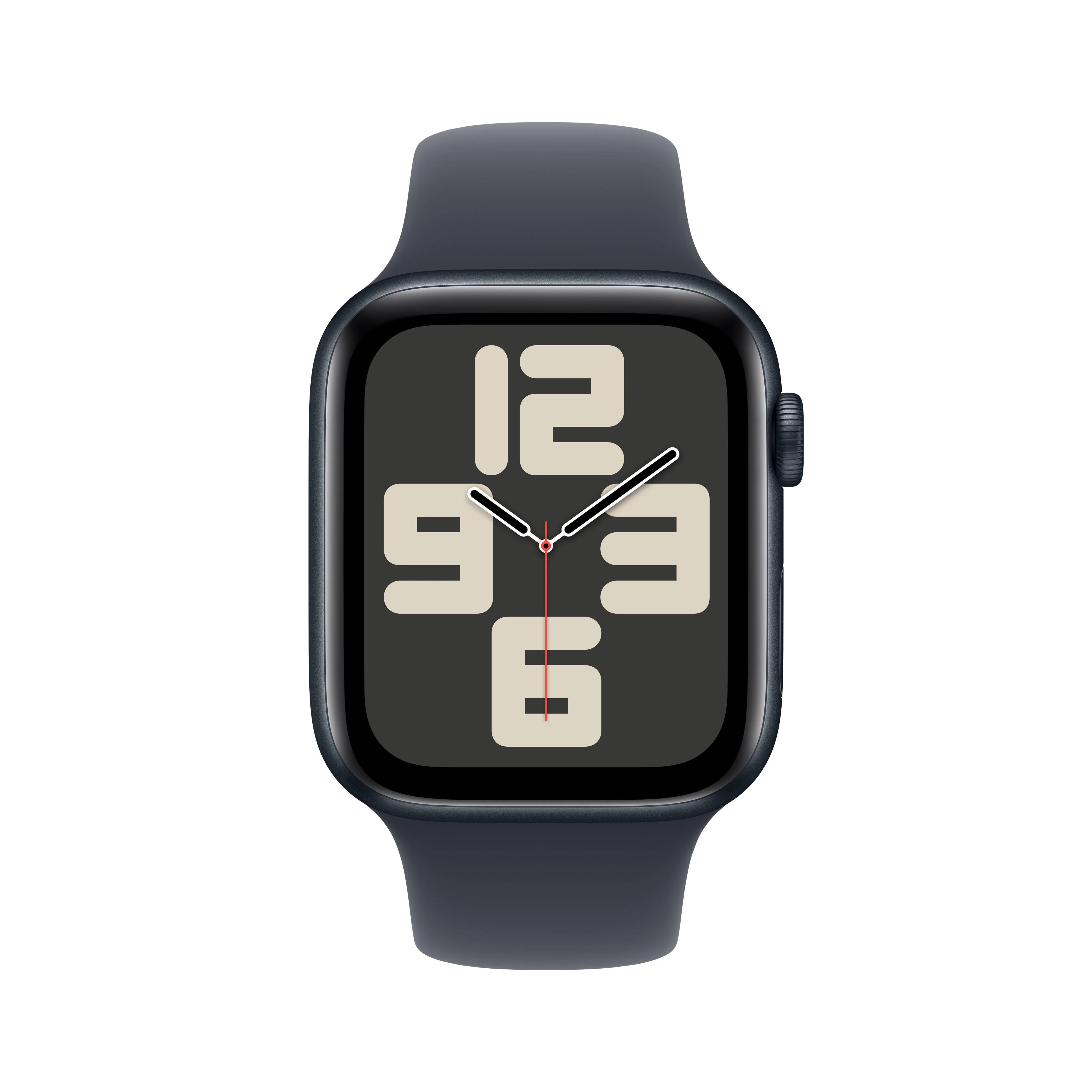 Apple Watch SE GPS + Cellular 44mm Midnight Aluminium Case with Midnight Sport Band - S/M - Image 2