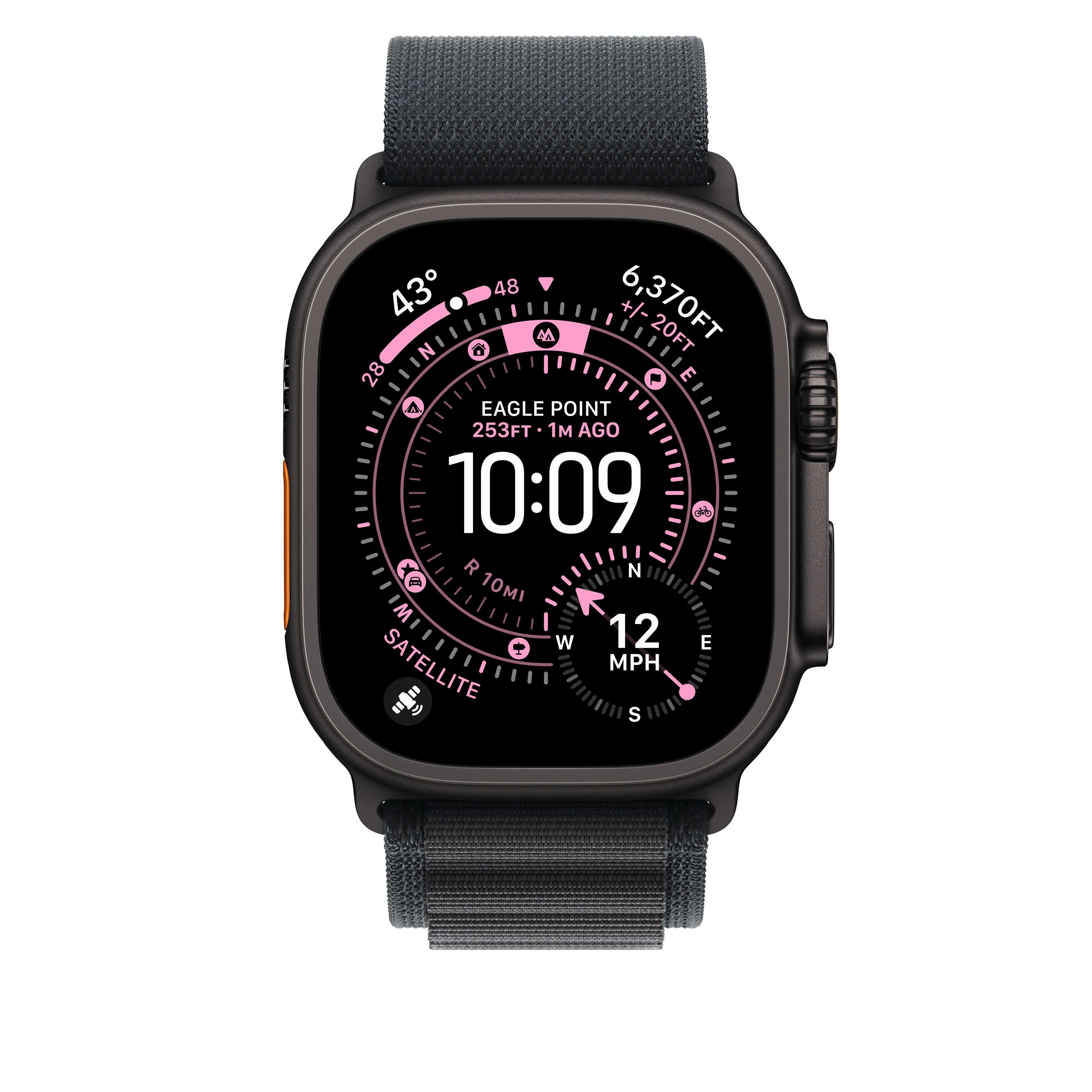 49mm Black Alpine Loop - Small - Black Titanium Finish - Image 3