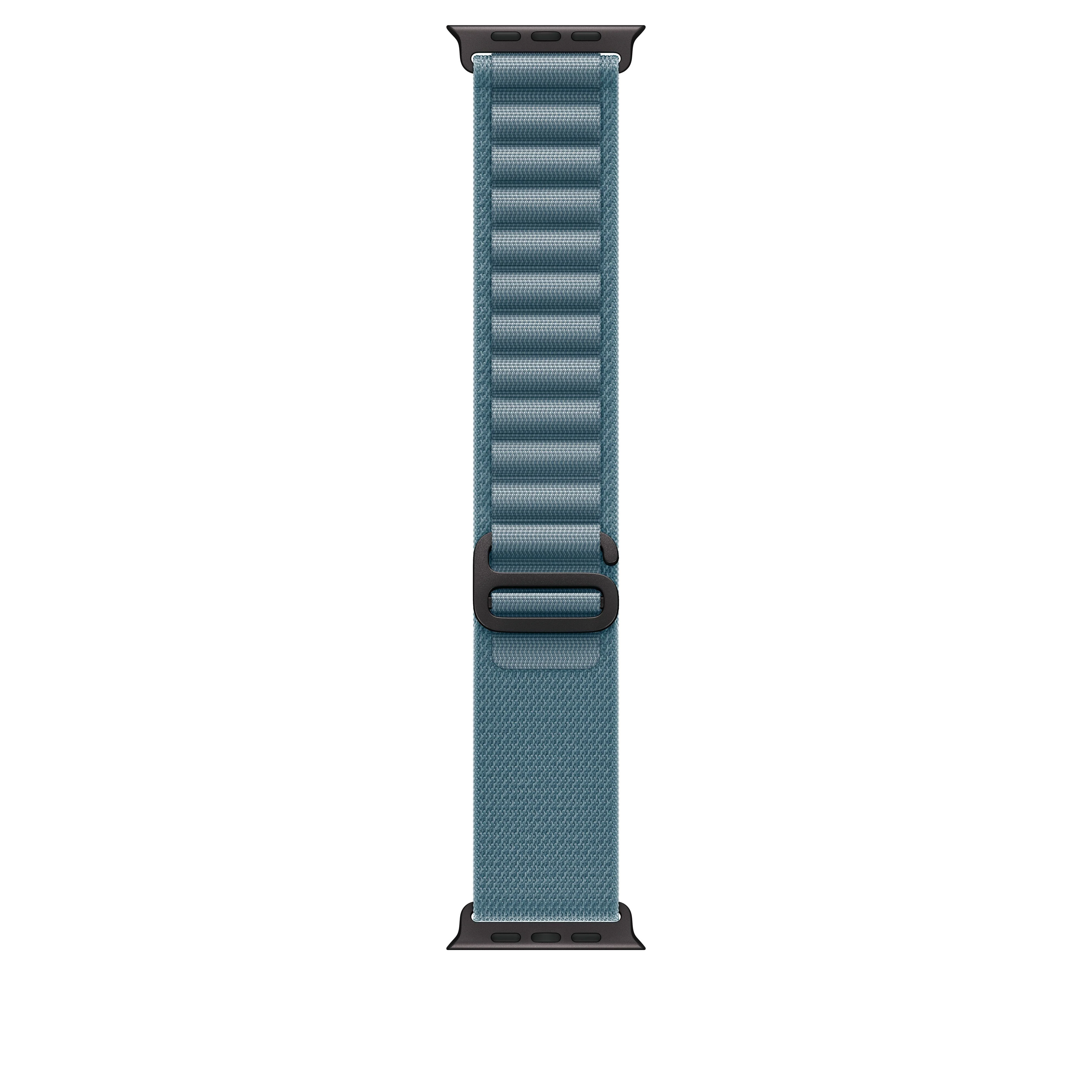 49mm Light Blue Alpine Loop - Large - Black Titanium Finish