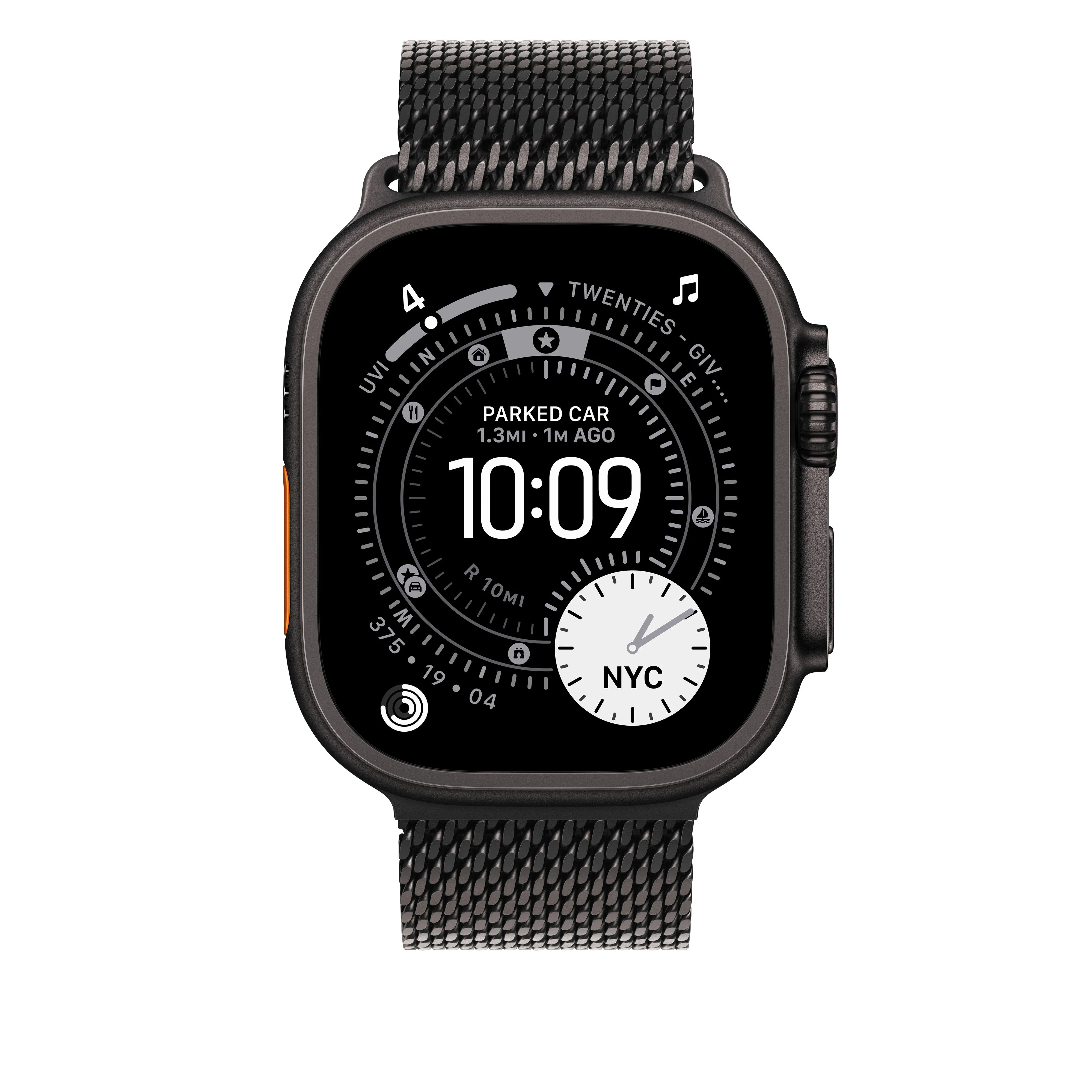 49mm Black Titanium Milanese Loop - Medium - Image 3