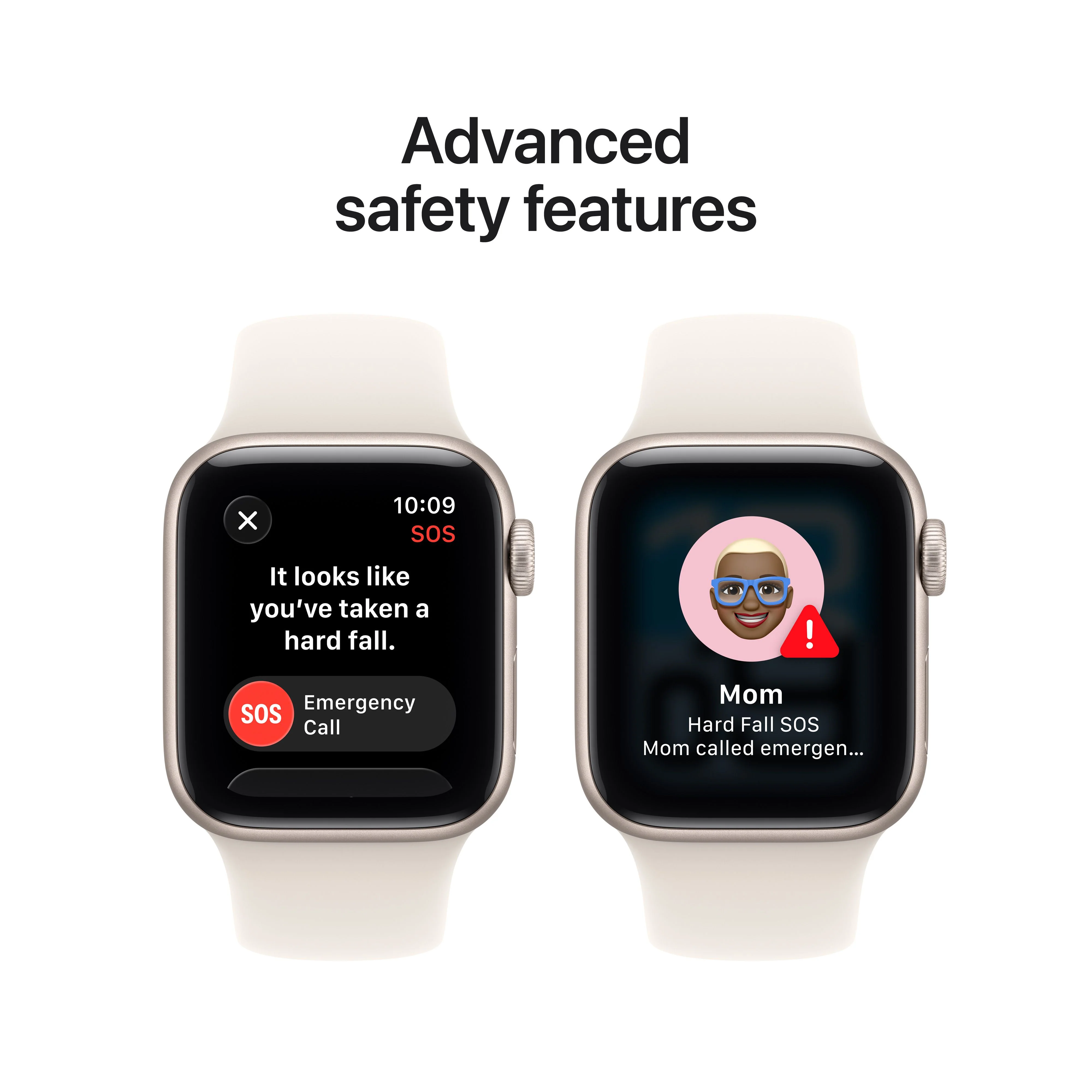 Apple Watch SE 3 GPS 40mm Starlight Aluminium Case with Starlight Sport Band - M/L - Image 7