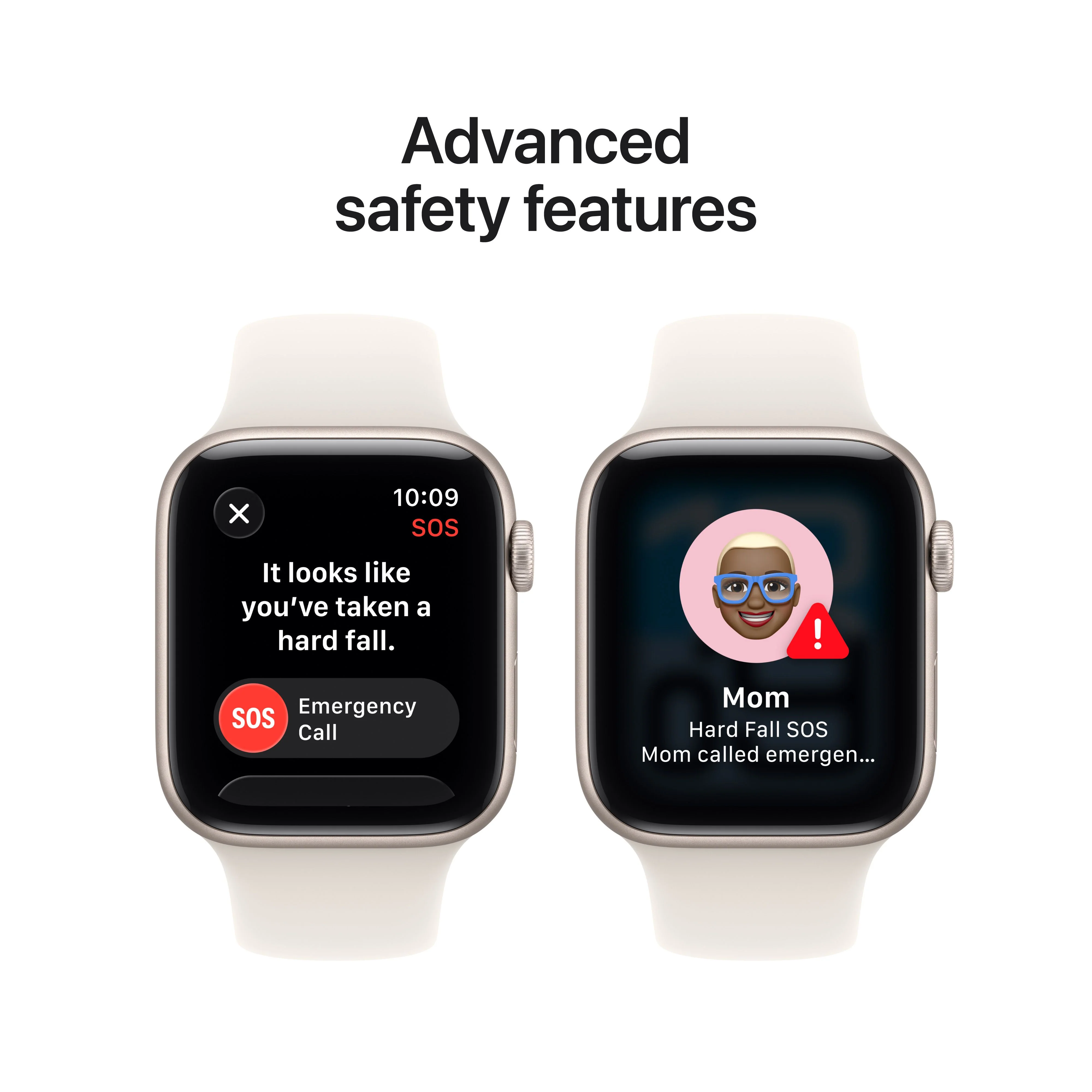 Apple Watch SE 3 GPS + Cellular 44mm Starlight Aluminium Case with Starlight Sport Band - M/L - Image 7