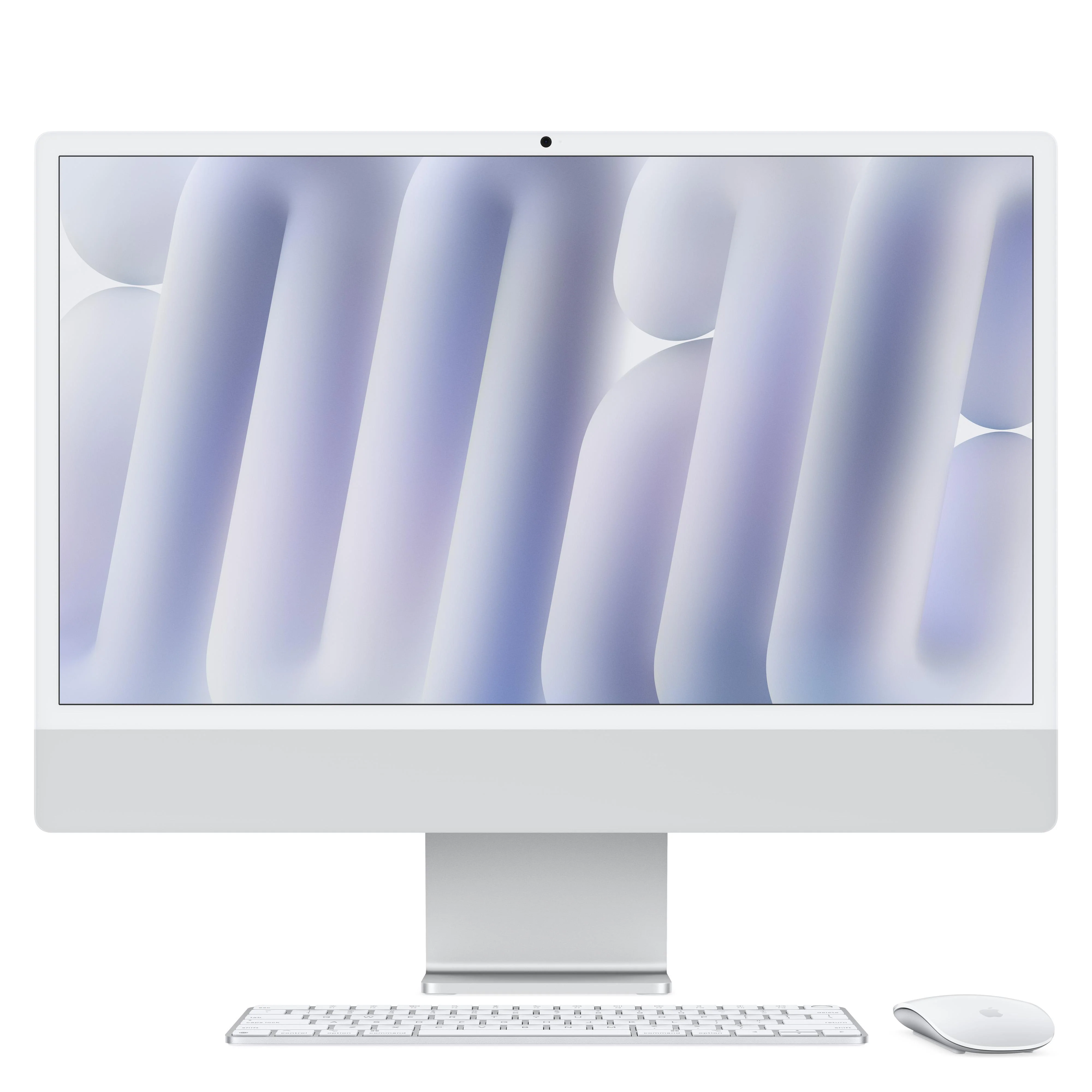 24-inch iMac with Retina 4.5K display: Apple M4 chip with 10-core CPU and 10-core GPU, 512GB SSD - Silver