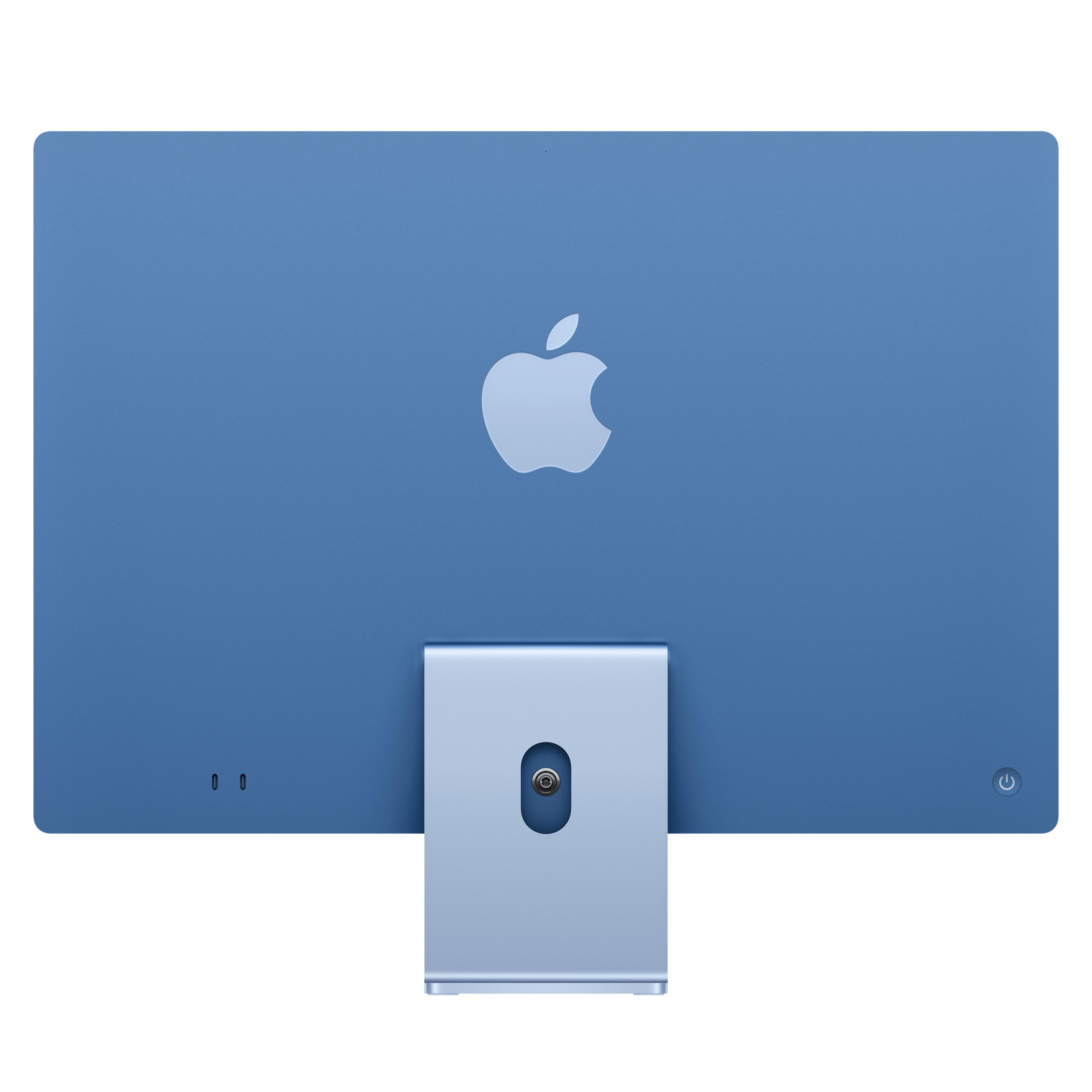 24-inch iMac with Retina 4.5K display: Apple M4 chip with 8-core CPU and 8‑core GPU, 256GB SSD - Blue - Image 2