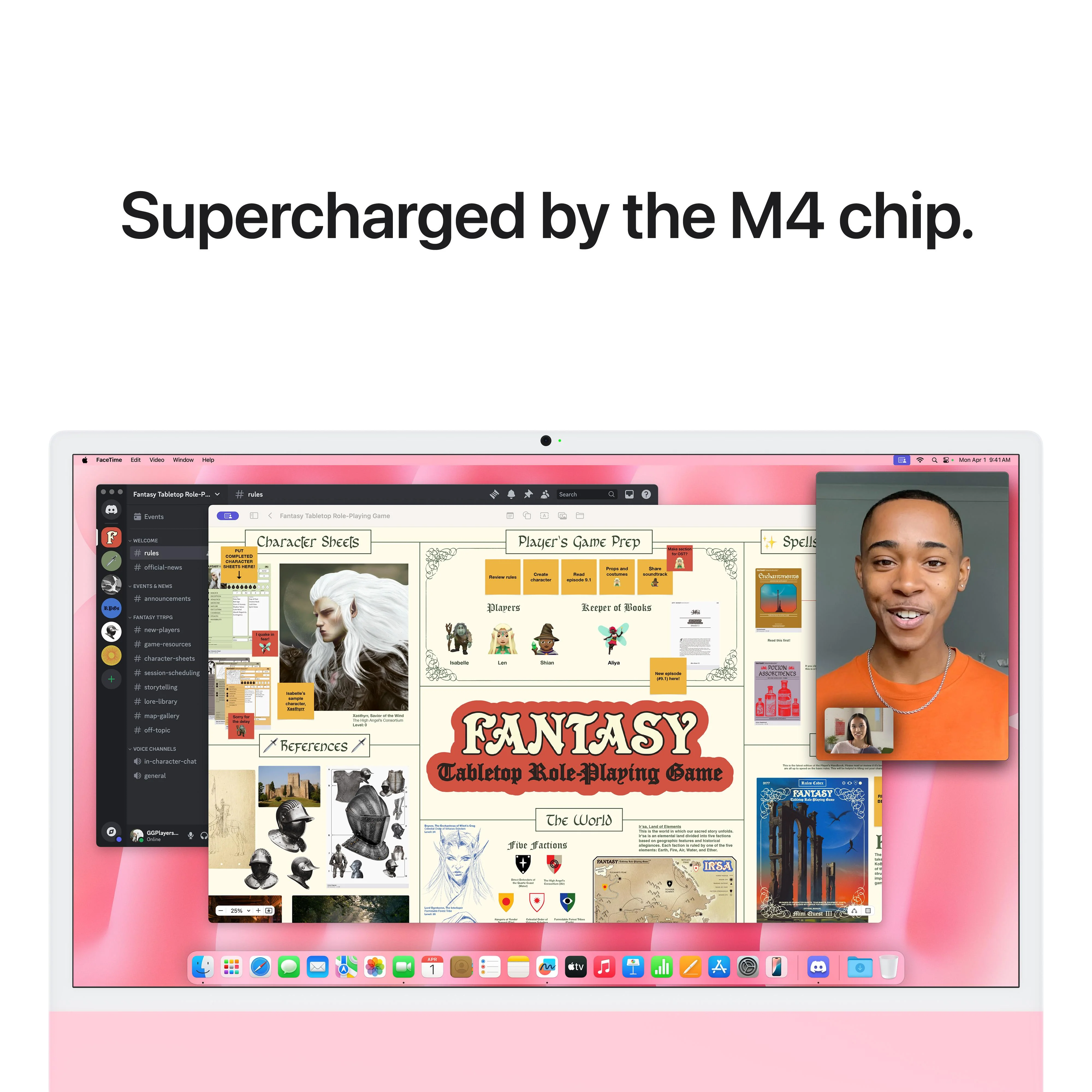24-inch iMac with Retina 4.5K display: Apple M4 chip with 10-core CPU and 10-core GPU, 256GB SSD - Pink - Image 6