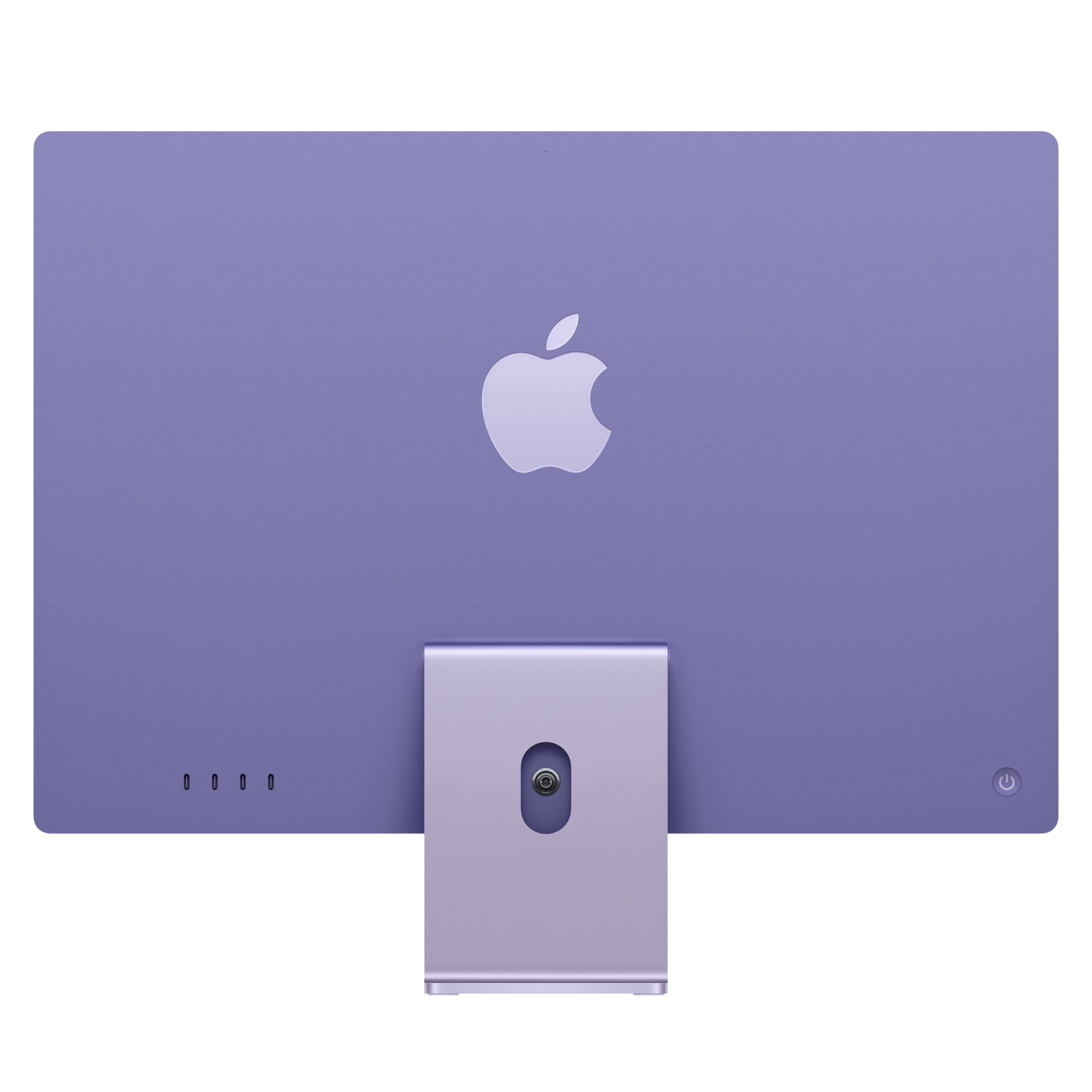 24-inch iMac with Retina 4.5K display: Apple M4 chip with 10-core CPU and 10-core GPU, 256GB SSD - Purple - Image 2