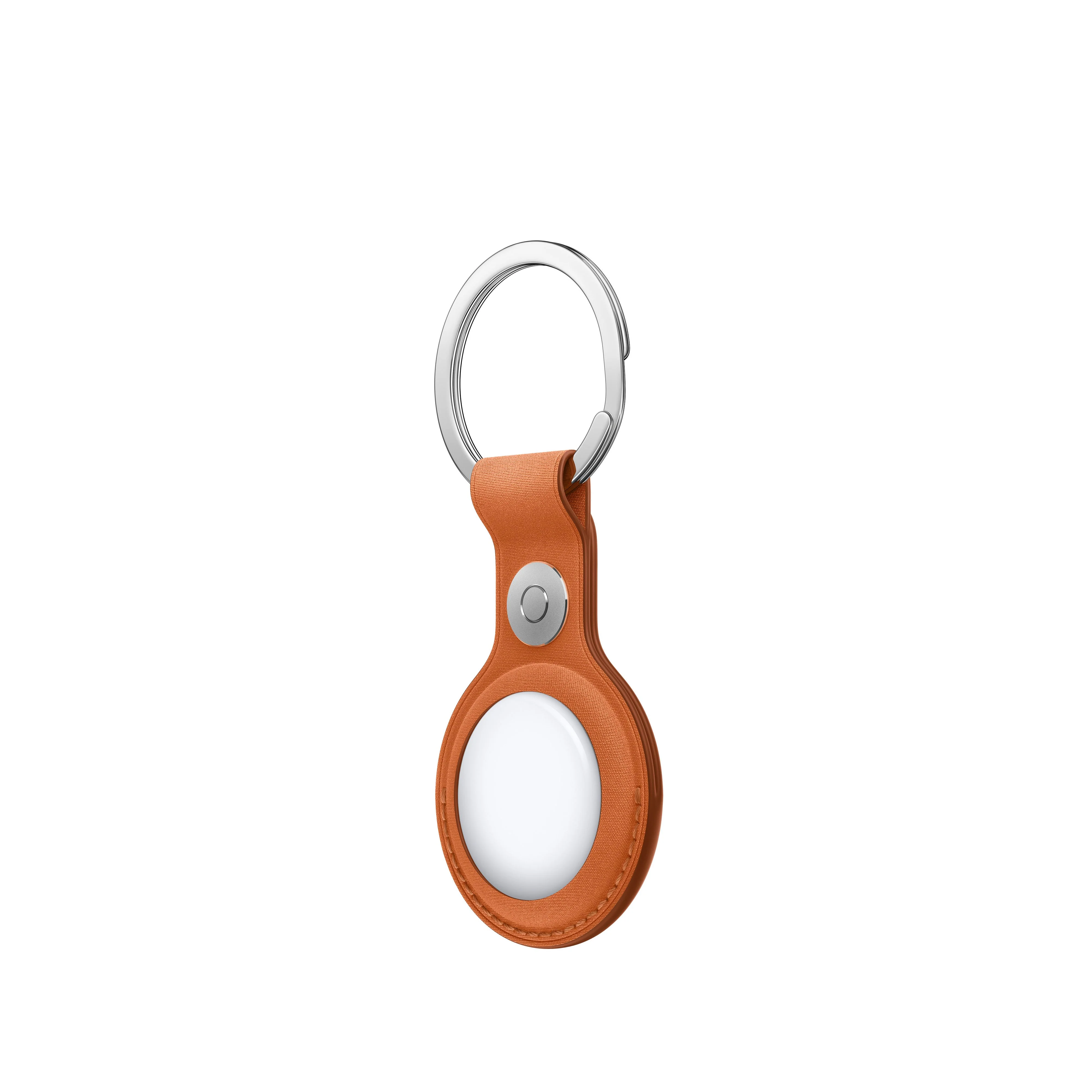 AirTag FineWoven Key Ring - Fox Orange - Image 2