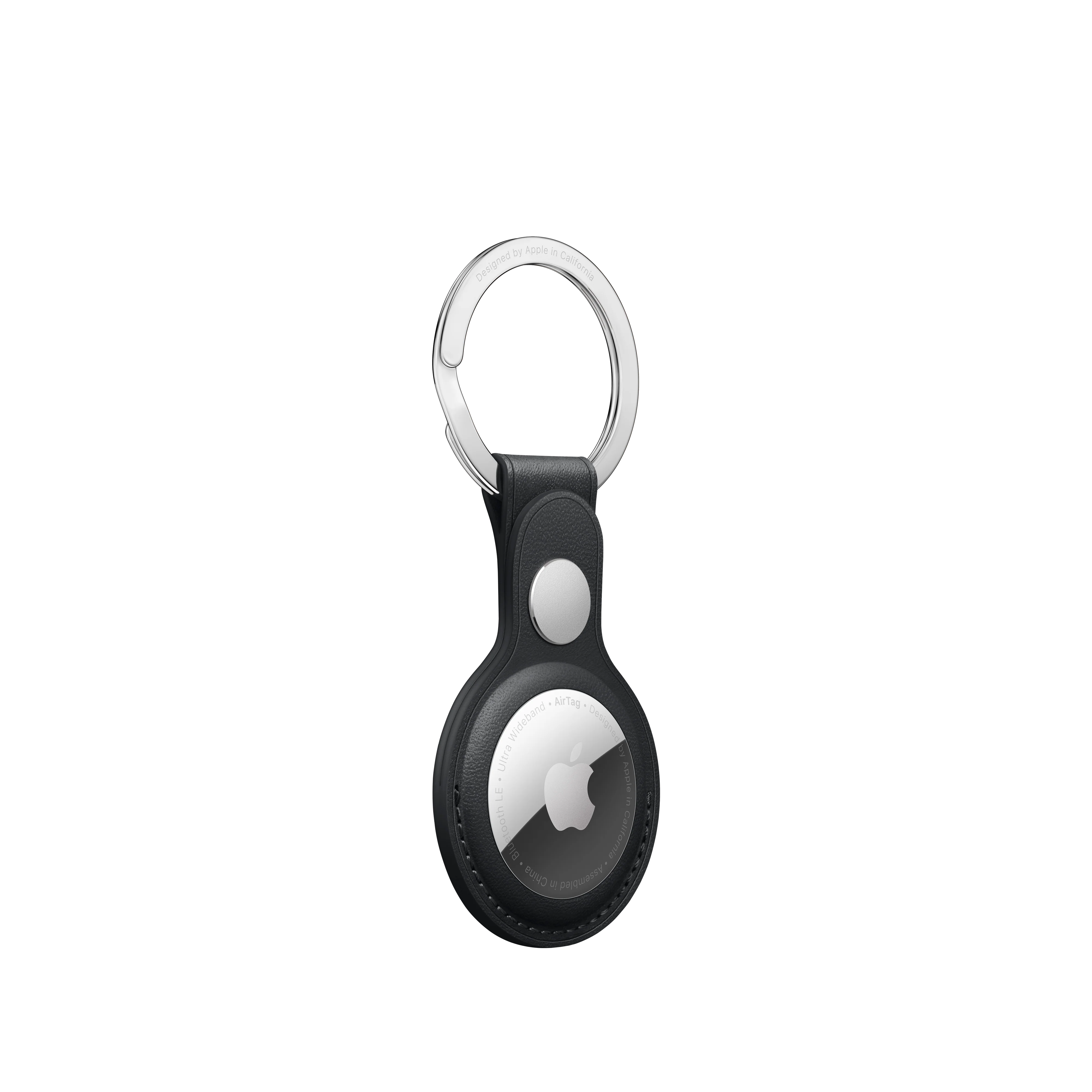 AirTag Leather Key Ring - Midnight - Image 4