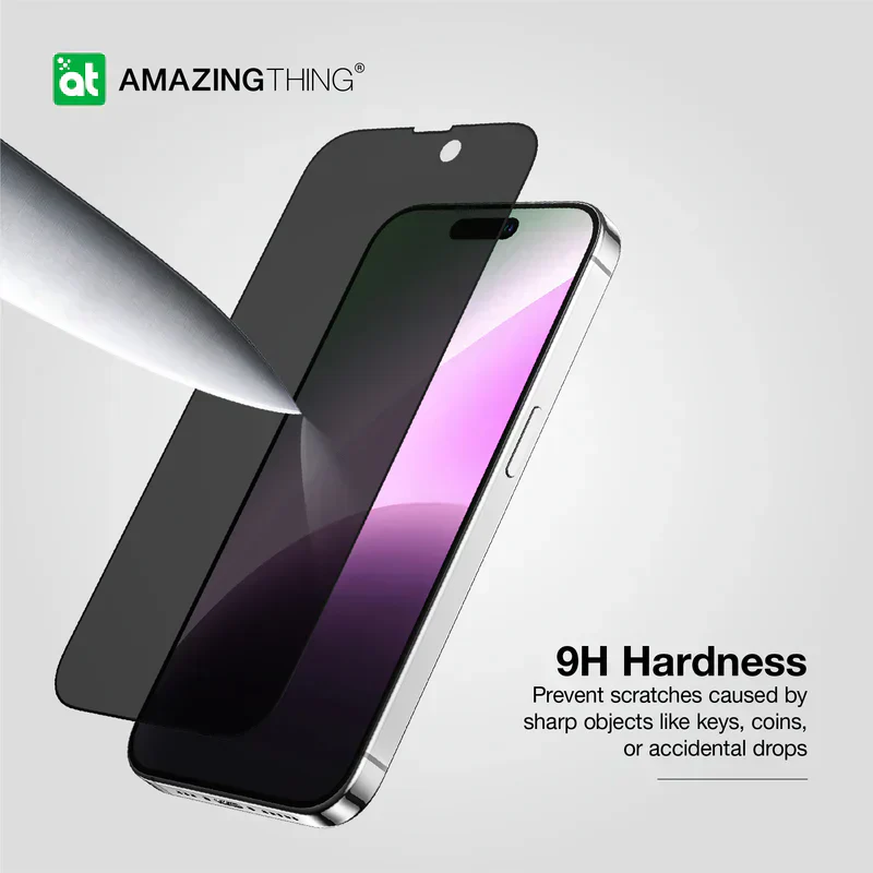 AmazingThing Radix Supreme Glass for iPhone 15 Pro Max (Privacy) - Image 5