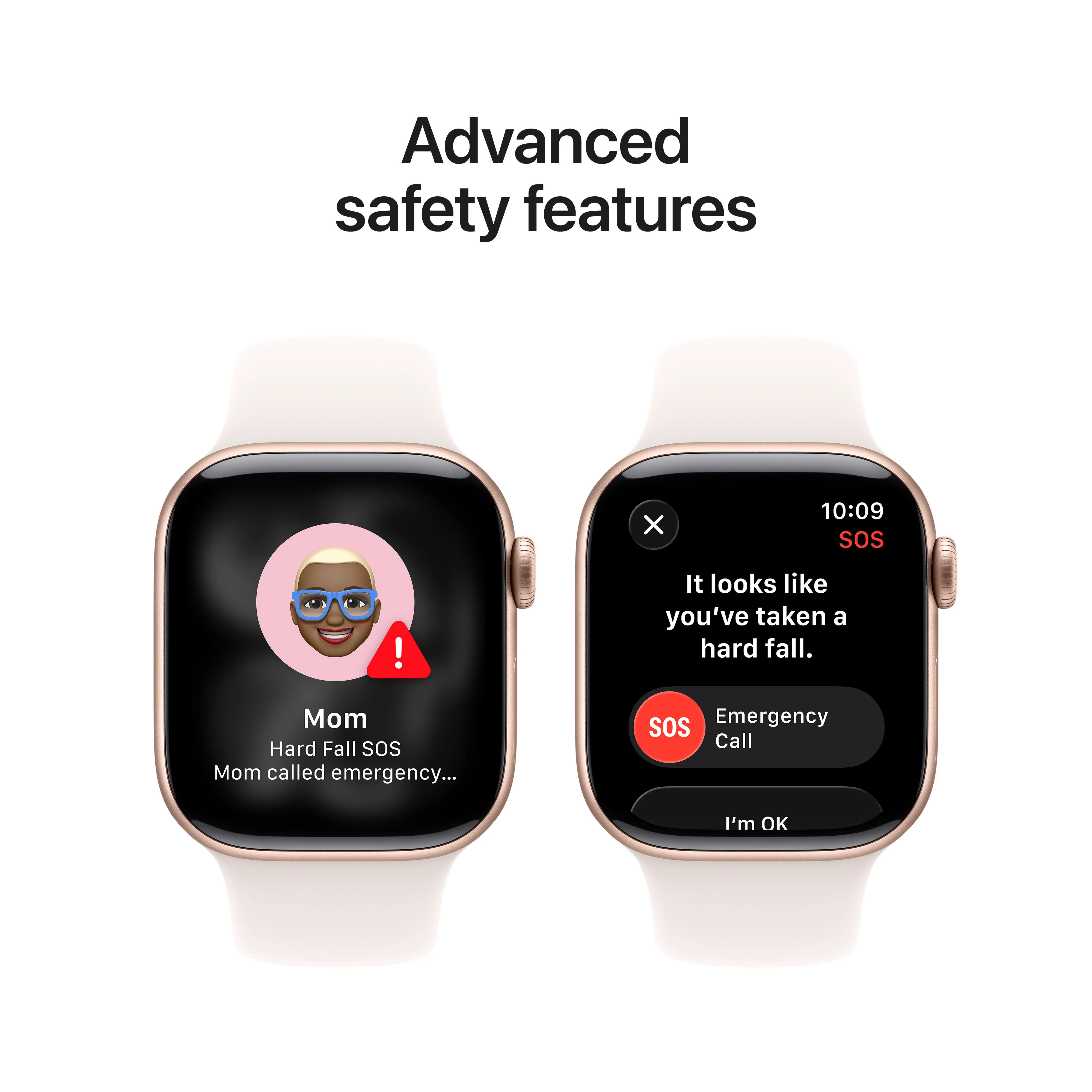 Apple Watch Series 11 GPS 42mm Rose Gold Aluminium Case with Light Blush Sport Band - S/M - Image 6