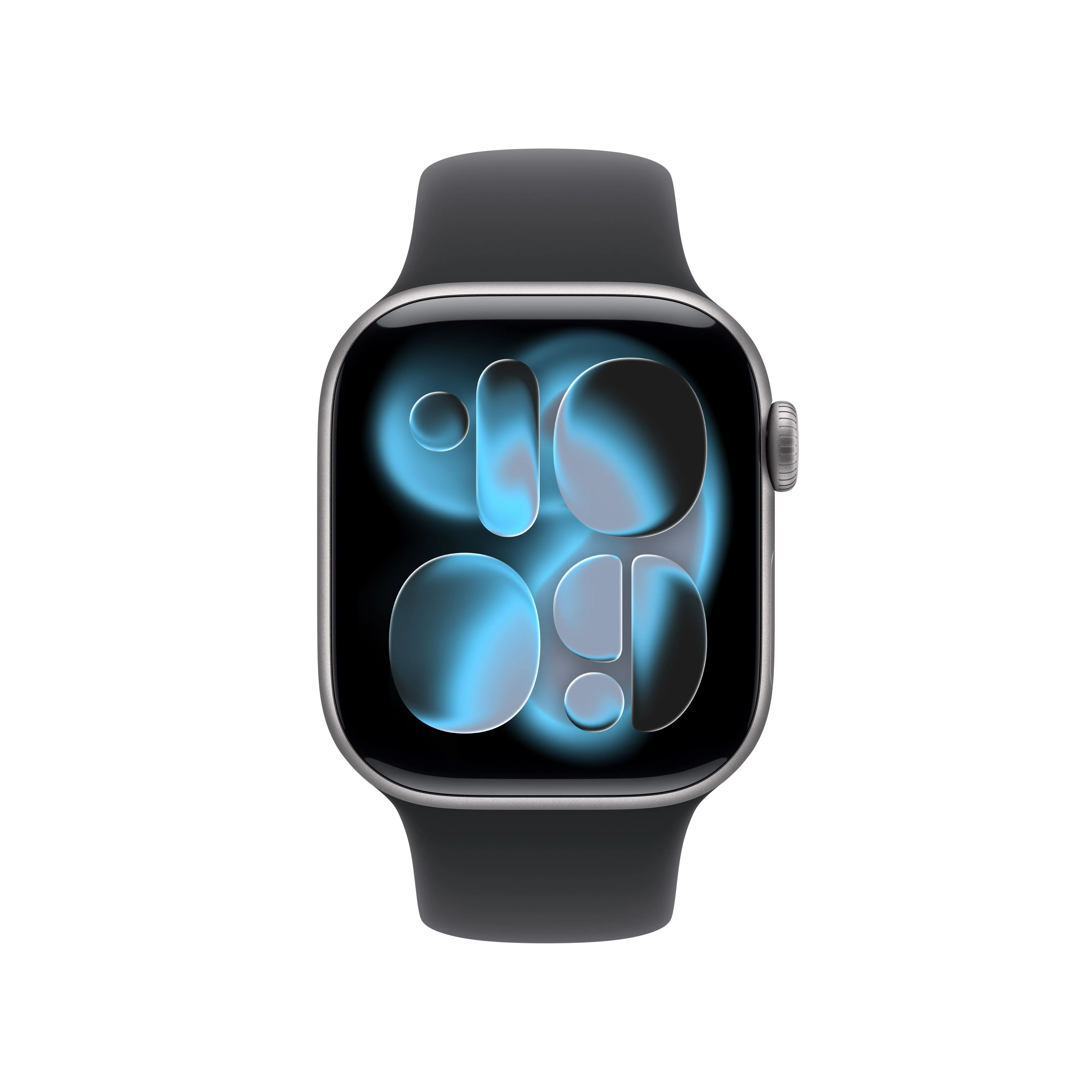 Apple Watch Series 11 GPS + Cellular 42mm Space Grey Aluminium Case with Black Sport Band - S/M - Image 2