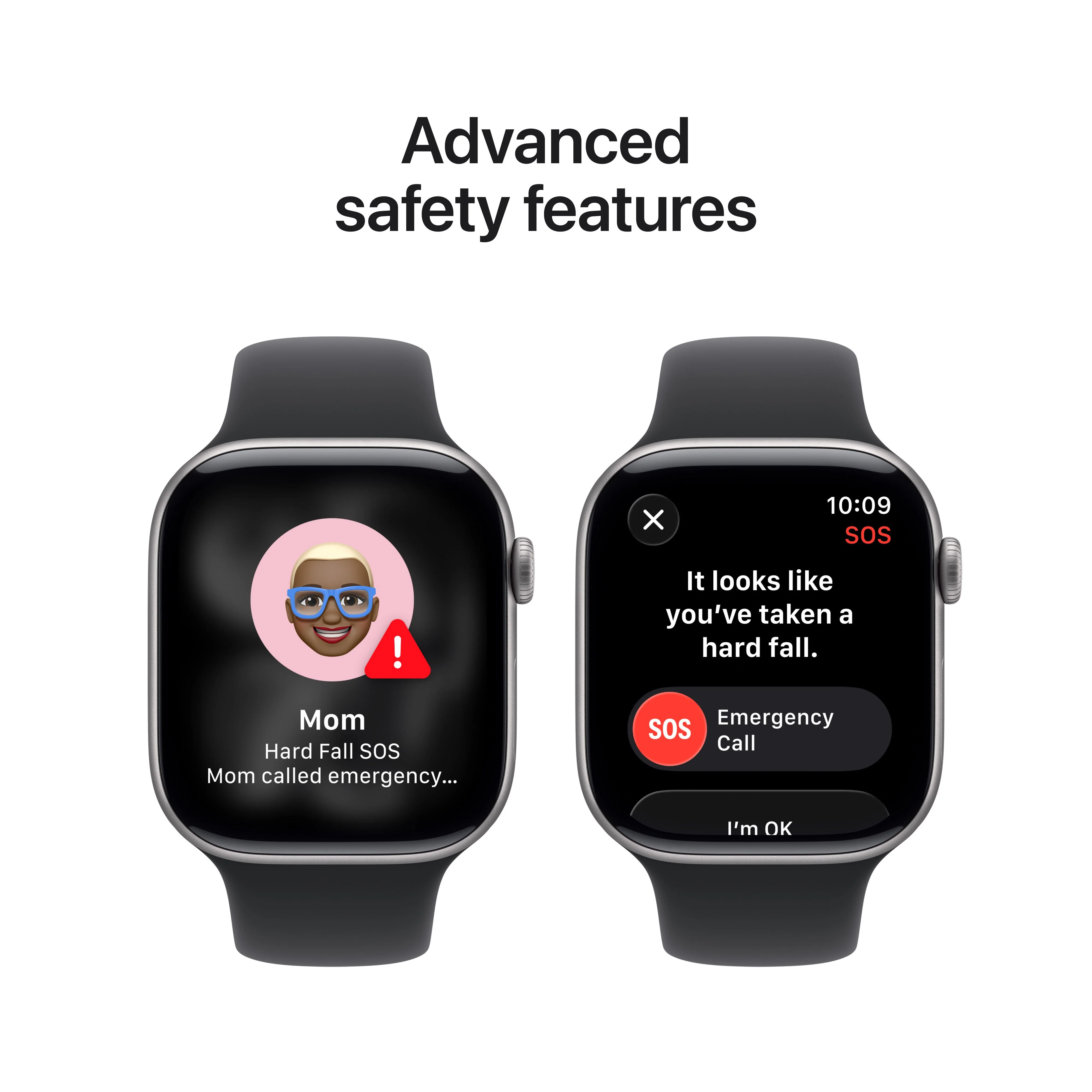 Apple Watch Series 11 GPS + Cellular 46mm Space Grey Aluminium Case with Black Sport Band - M/L - Image 6