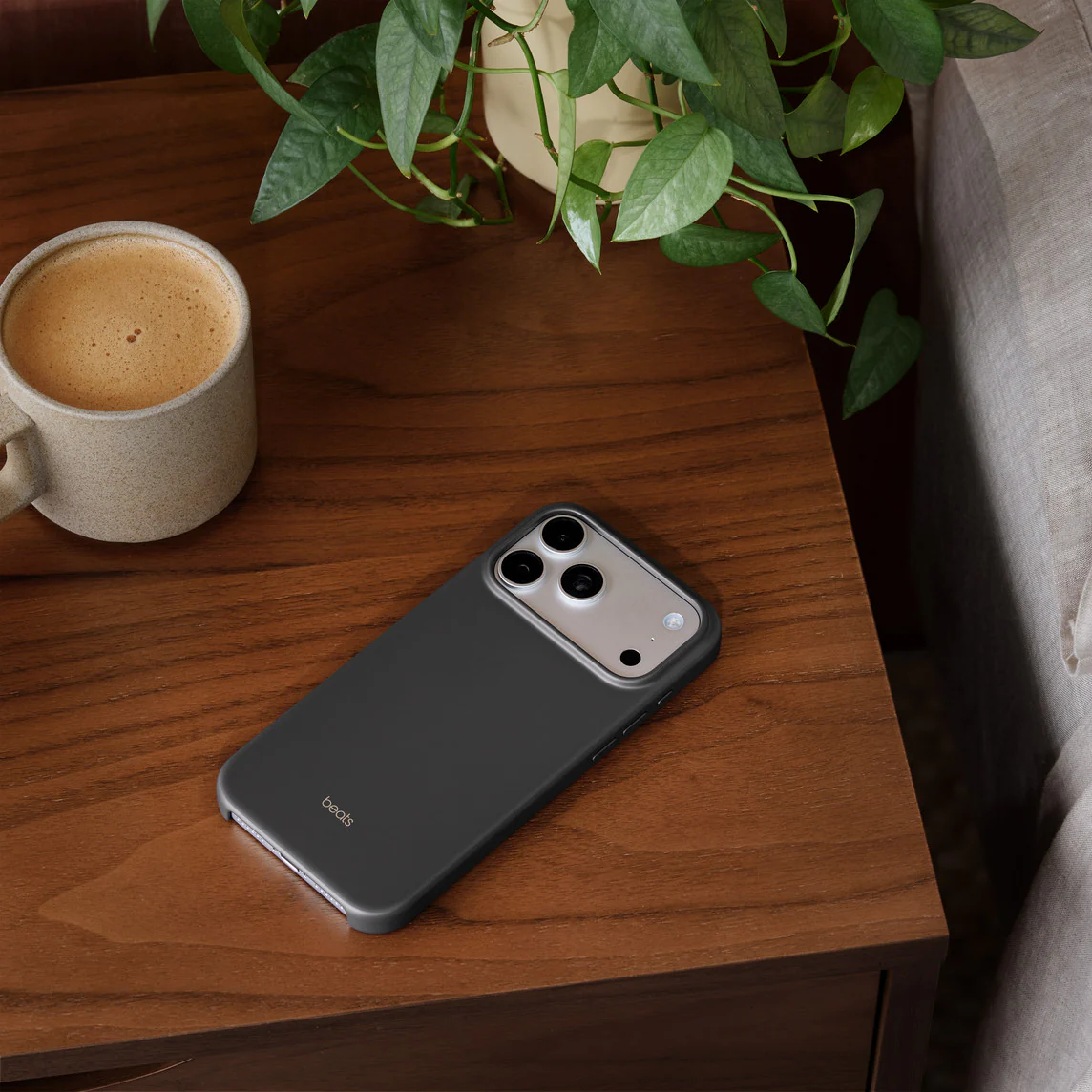 Beats iPhone 17 Pro Max Case with MagSafe and Camera Control — Granite Gray - Image 2