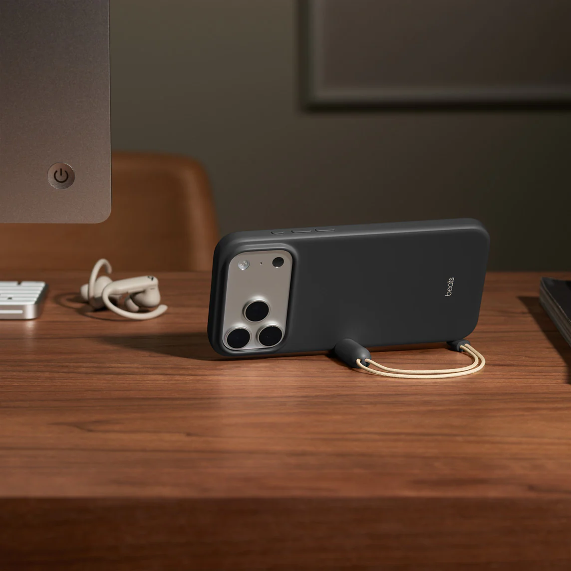 Beats iPhone 17 Pro Max Kickstand Case with MagSafe and Camera Control - Granite Gray - Image 2