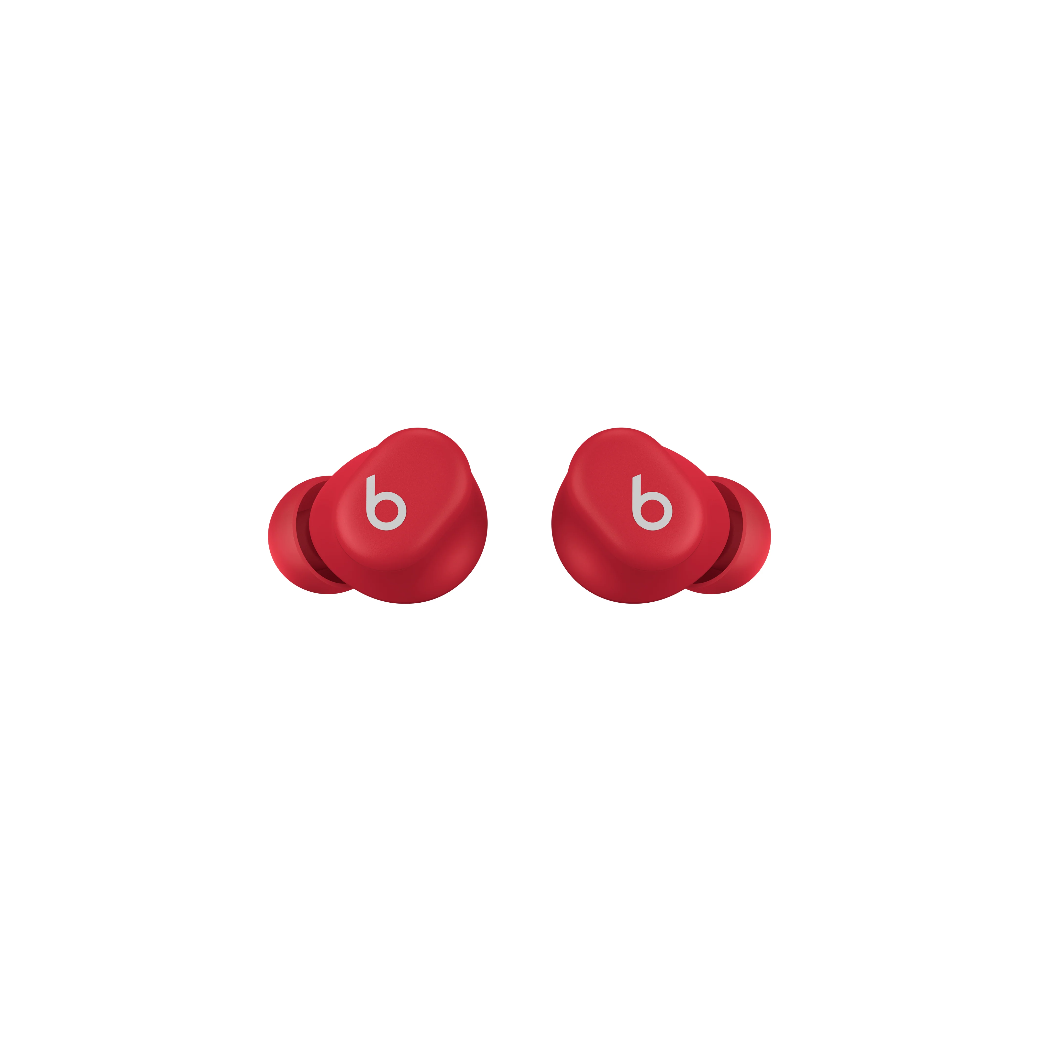 Beats Solo Buds - True Wireless Earbuds (Transparent Red) - Image 2