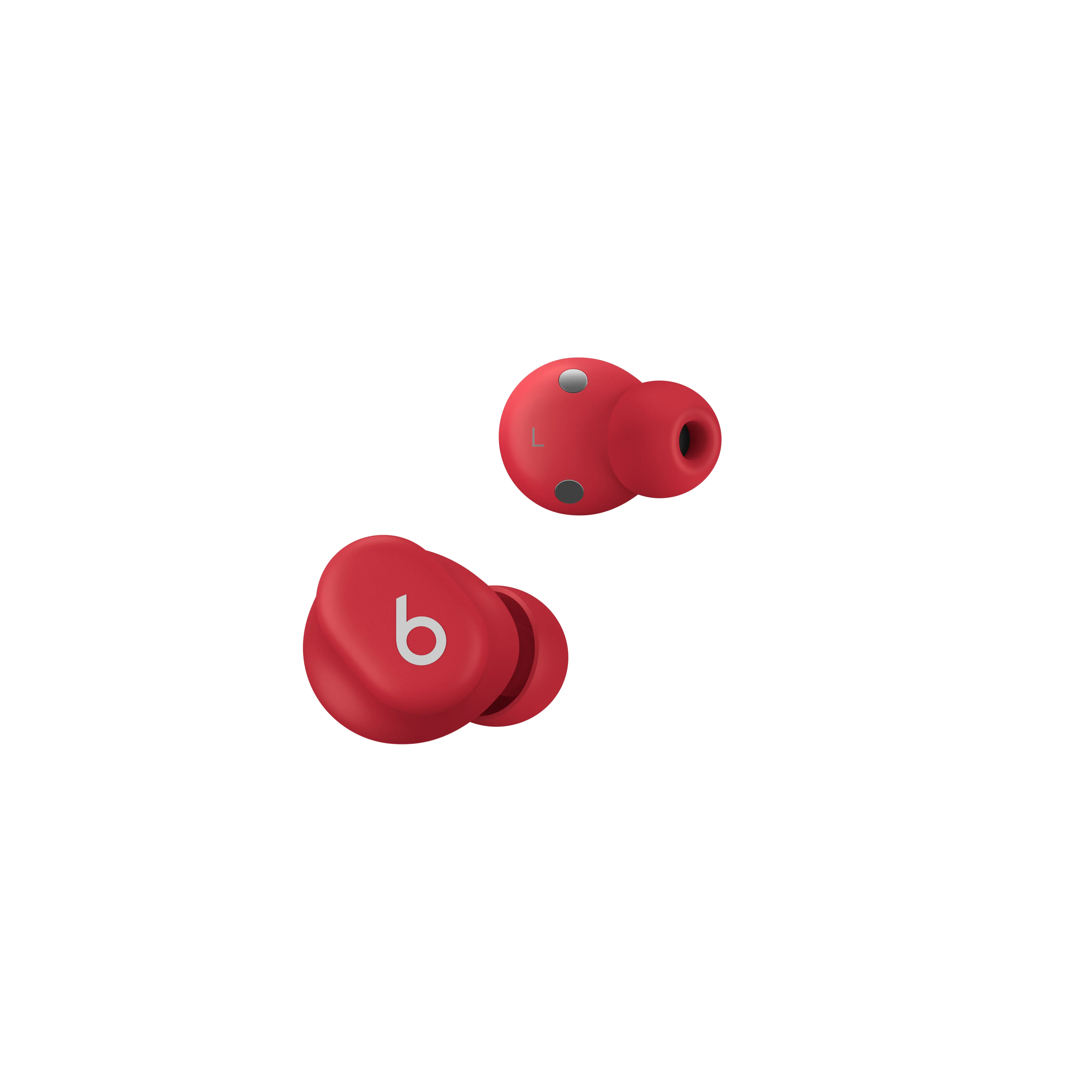Beats Solo Buds - True Wireless Earbuds (Transparent Red) - Image 3