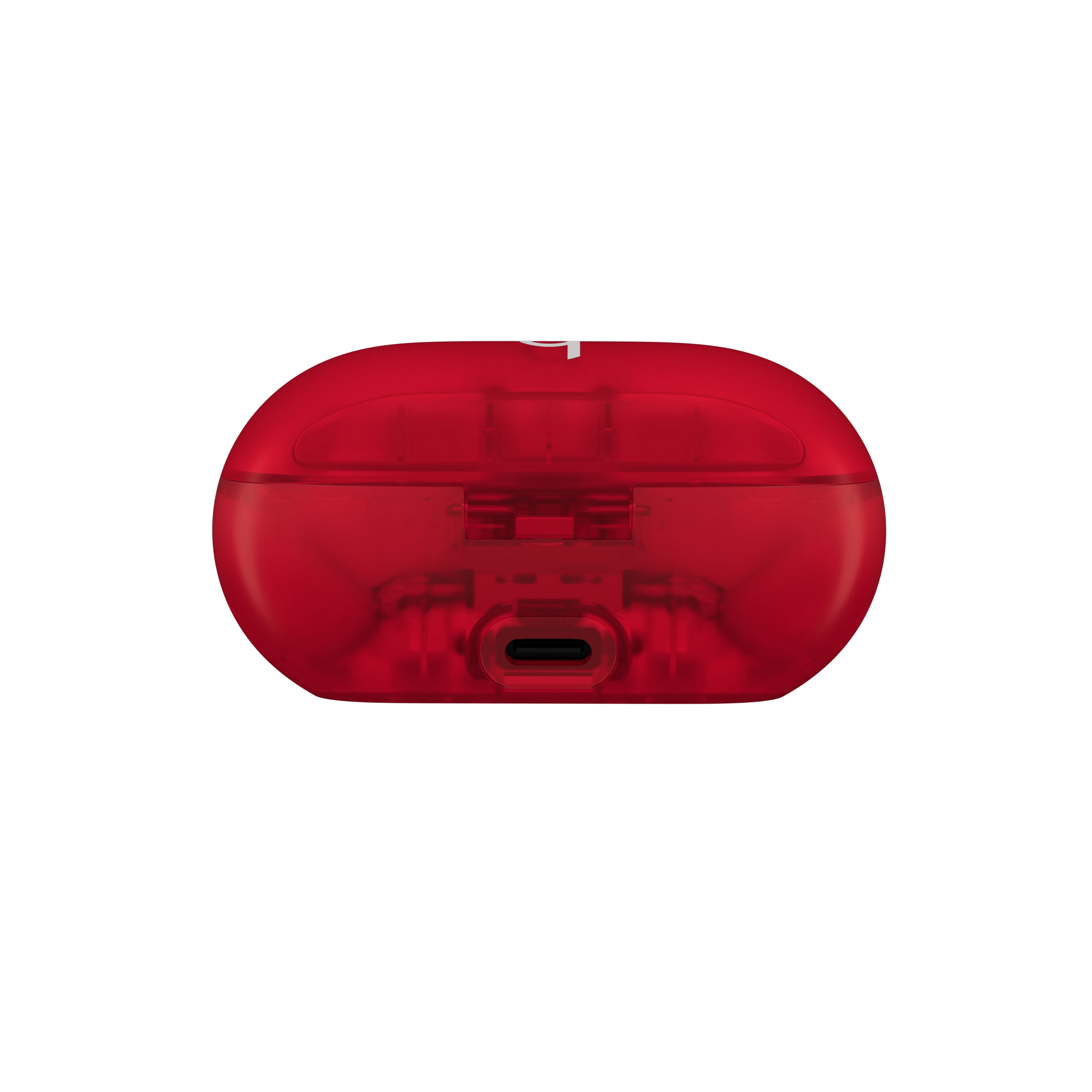 Beats Solo Buds - True Wireless Earbuds (Transparent Red) - Image 4
