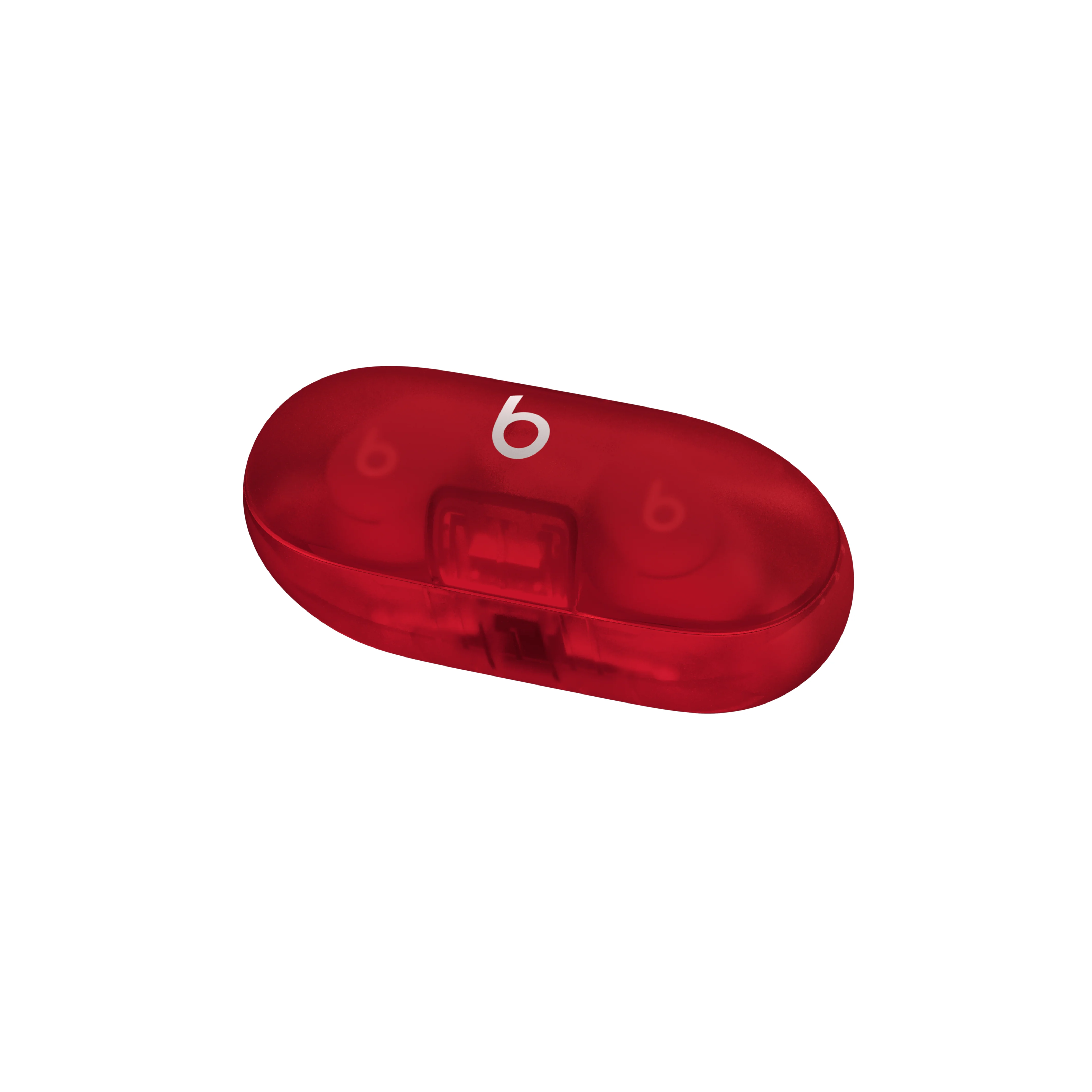 Beats Solo Buds - True Wireless Earbuds (Transparent Red) - Image 6