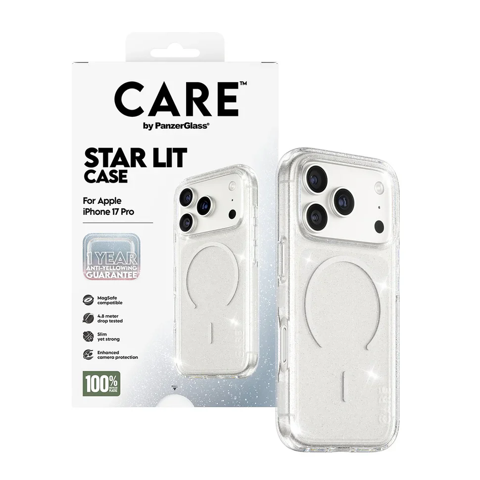 CARE by PanzerGlass® Flagship Case Urban Explorer Star Lit with White MagSafe iPhone 17 Pro - Image 5