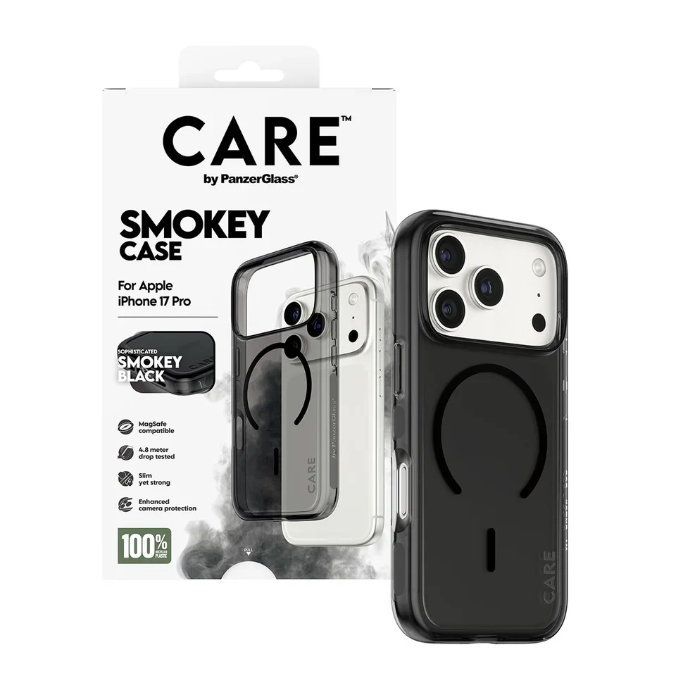 CARE by PanzerGlass® Flagship Case Urban Explorer Smokey with Black MagSafe iPhone 17 Pro - Image 5