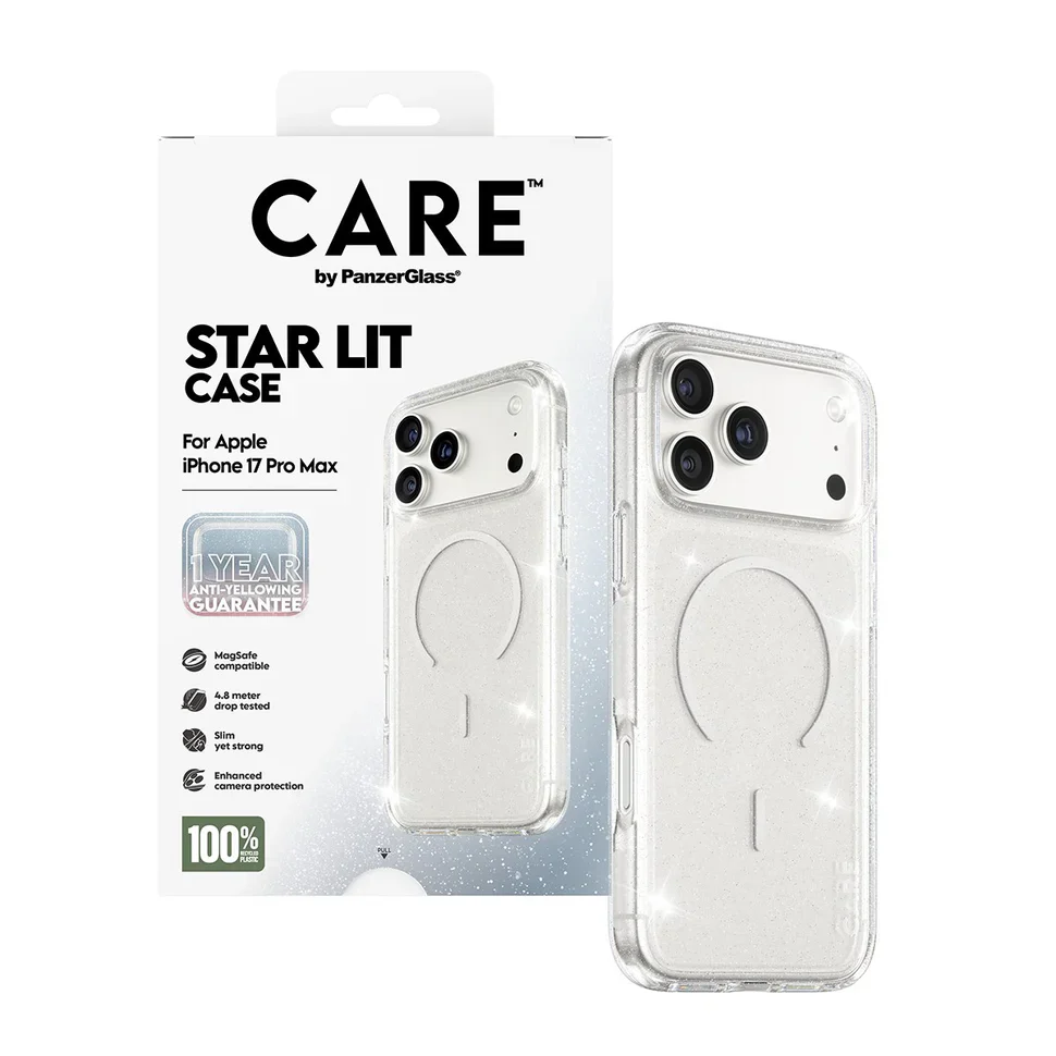 CARE by PanzerGlass® Flagship Case Urban Explorer Star Lit with White MagSafe iPhone 17 Pro Max - Image 5