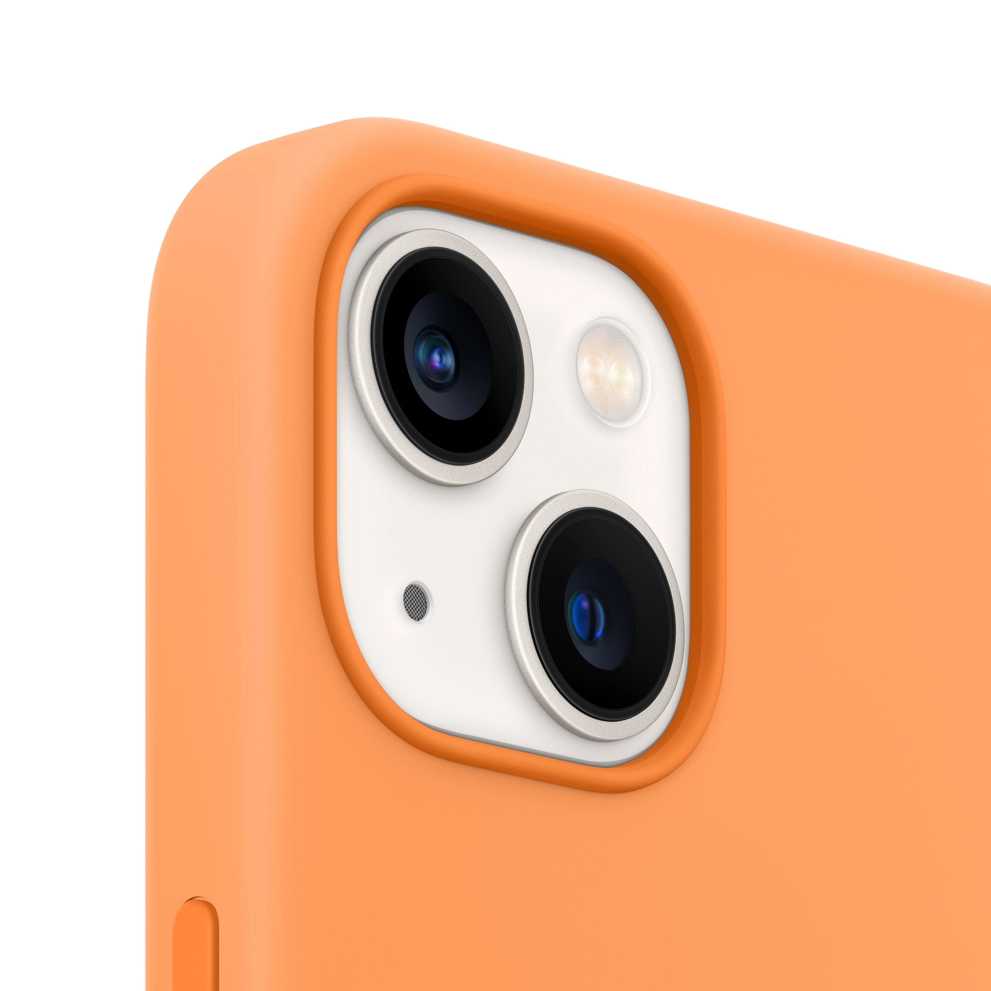 iPhone 13 Silicone Case with MagSafe – Marigold - Image 3