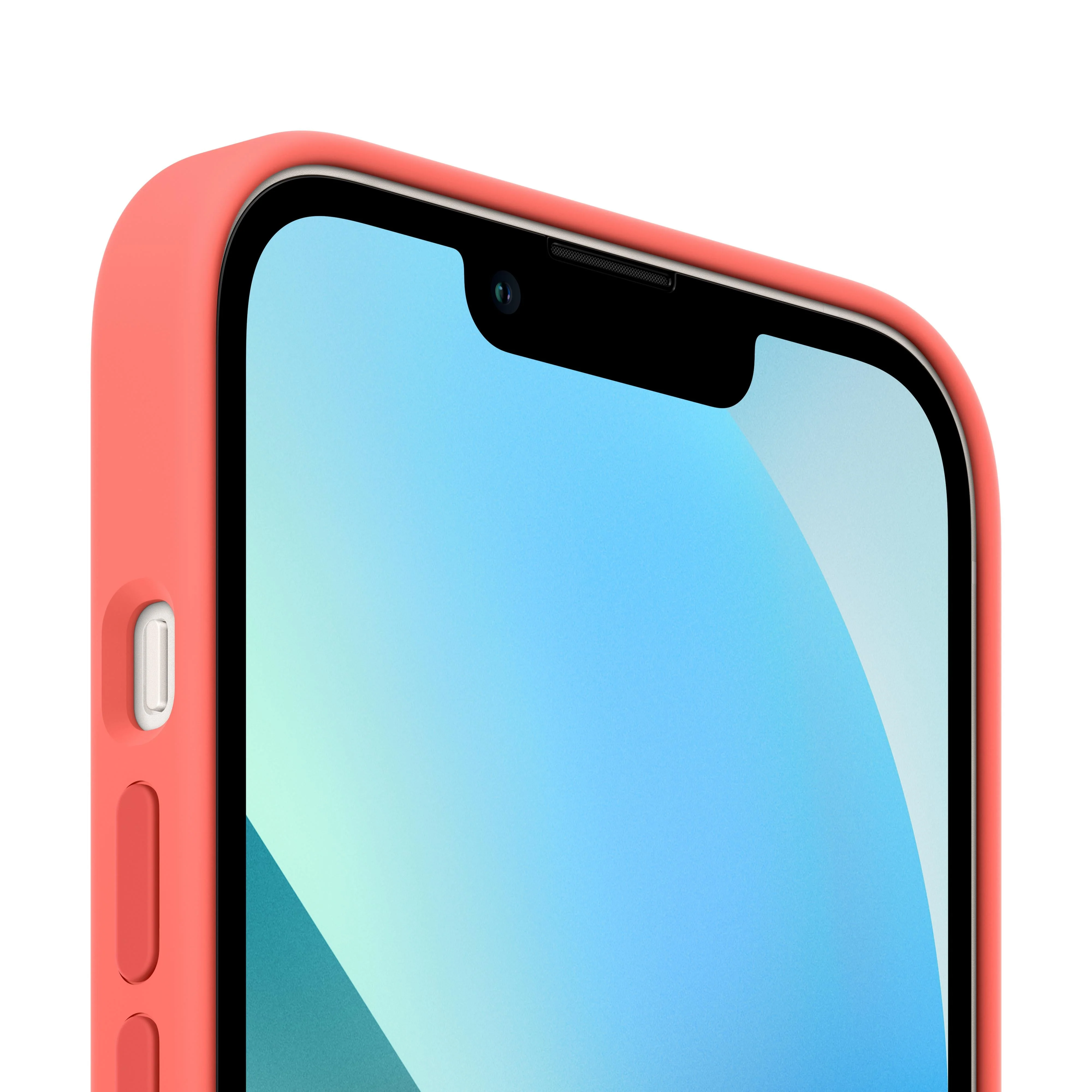 iPhone 13 Silicone Case with MagSafe – Pink Pomelo - Image 2