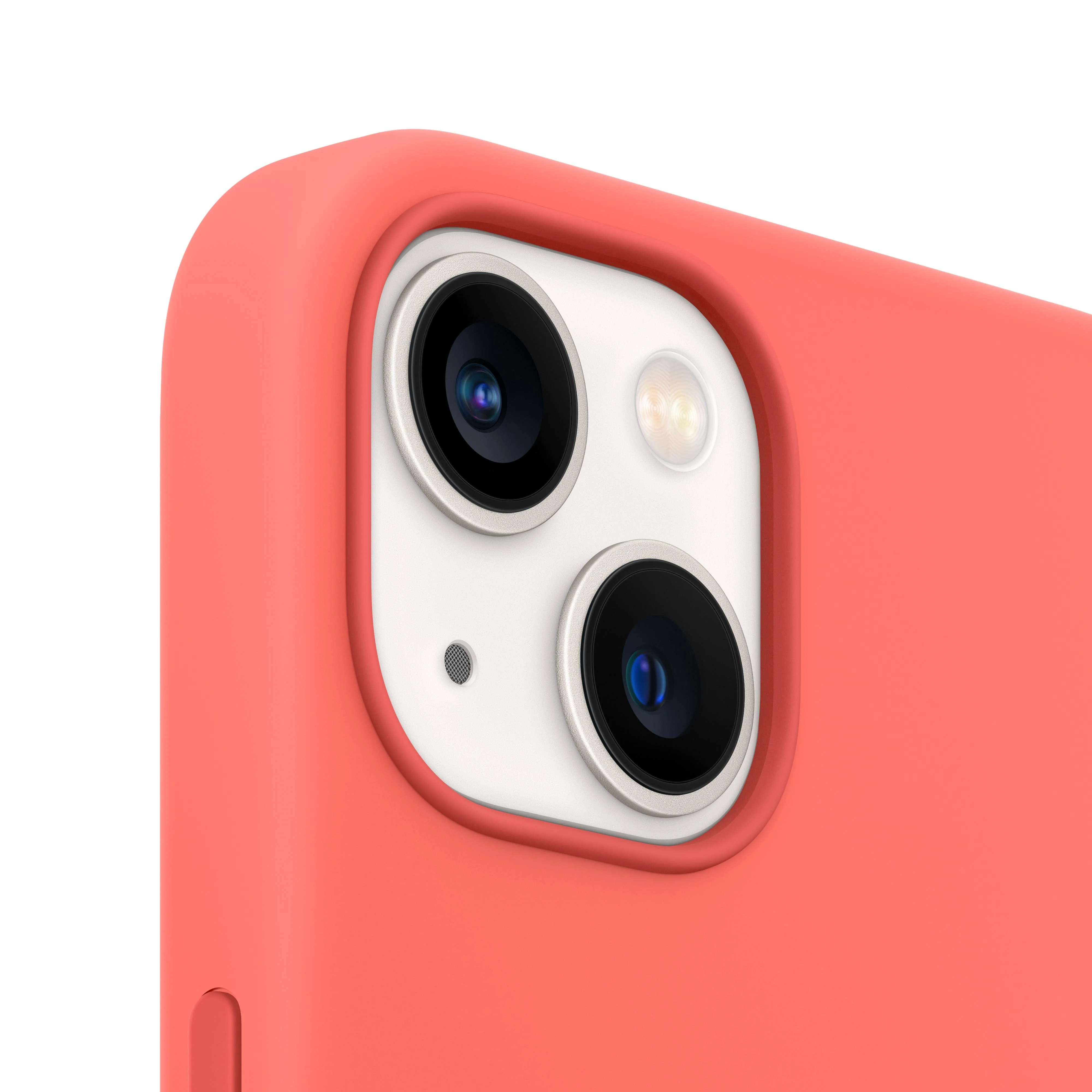 iPhone 13 Silicone Case with MagSafe – Pink Pomelo - Image 3