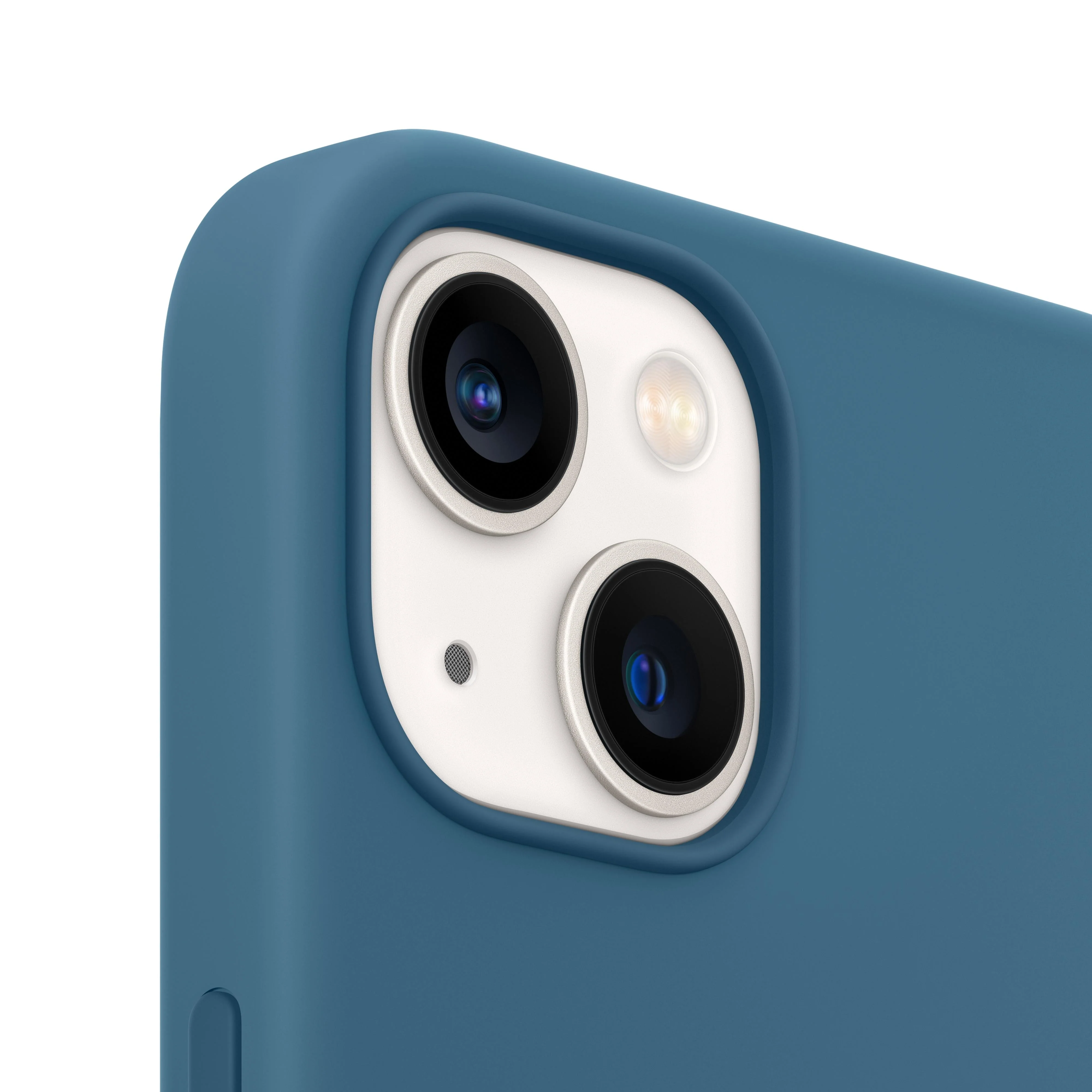 iPhone 13 Silicone Case with MagSafe – Blue Jay - Image 3