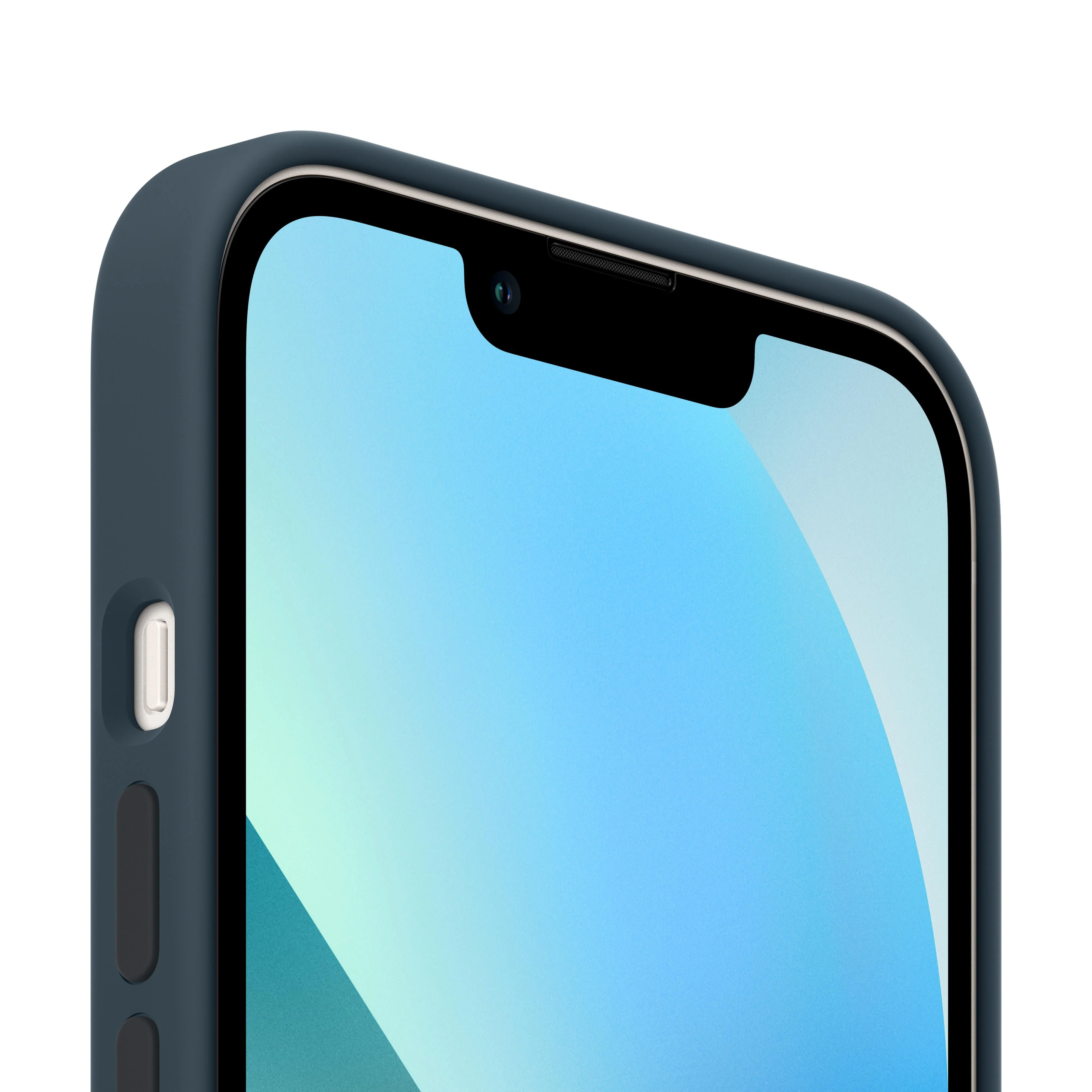 iPhone 13 Silicone Case with MagSafe – Abyss Blue - Image 2