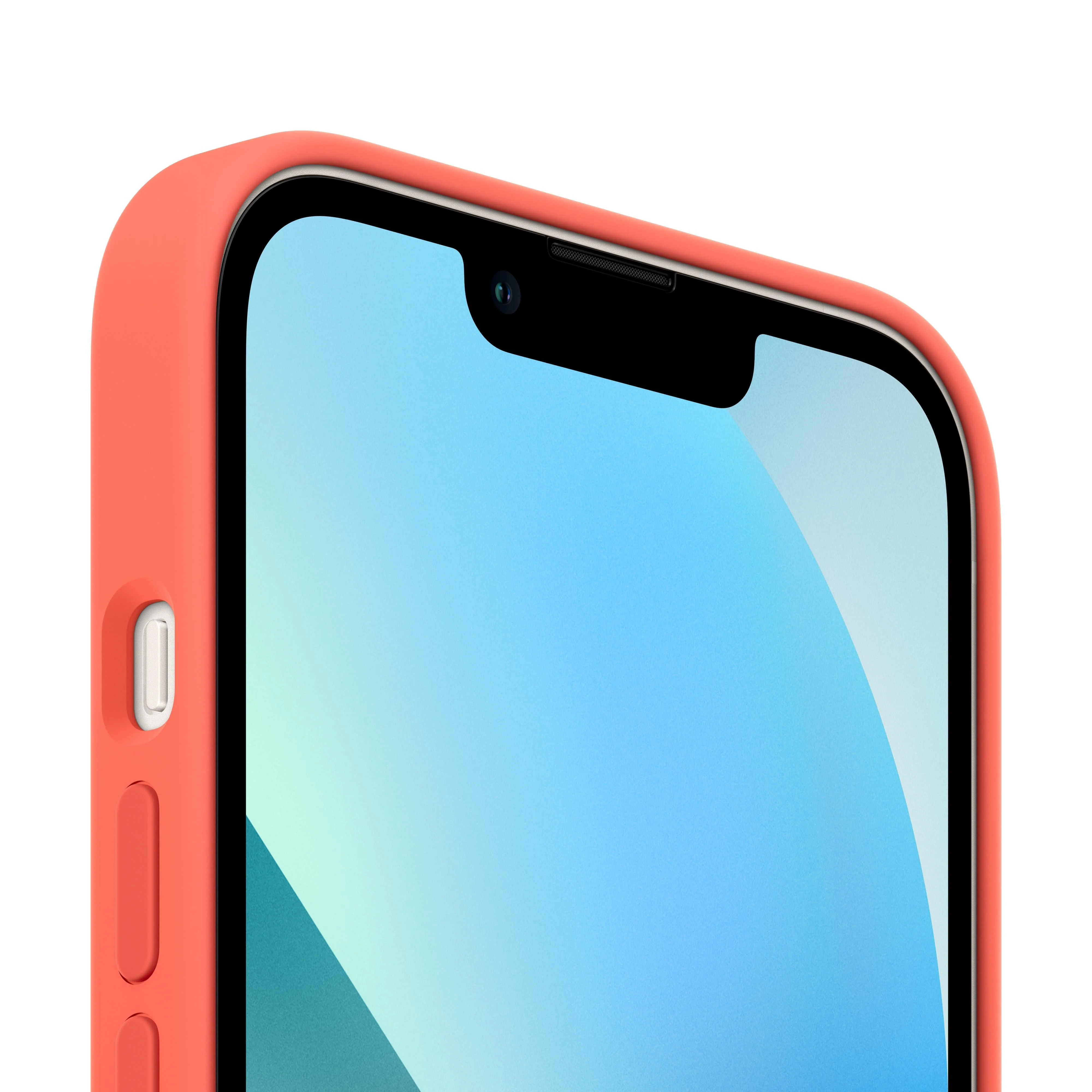 iPhone 13 Silicone Case with MagSafe - Nectarine - Image 2