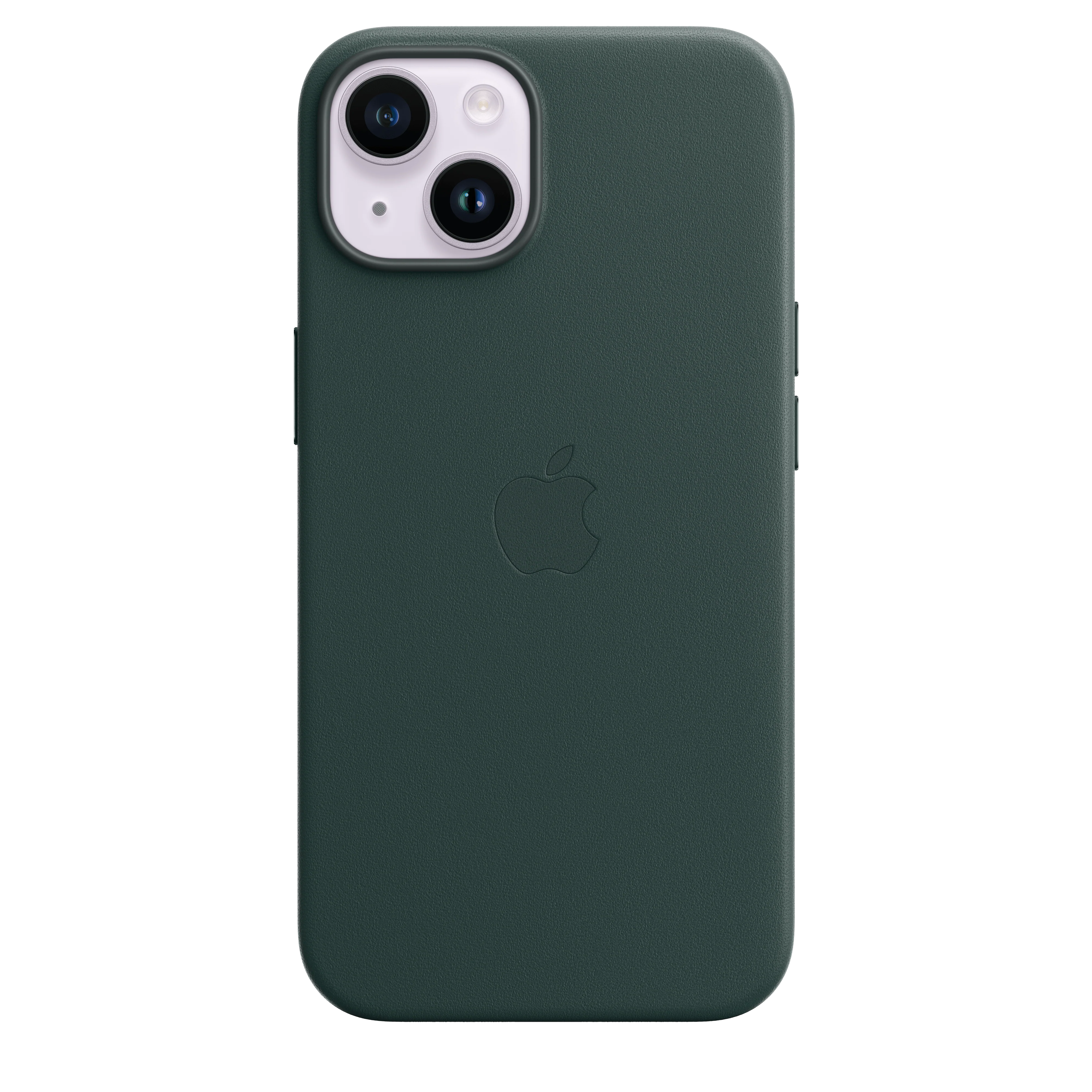 iPhone 14 Leather Case with MagSafe - Forest Green - Image 2