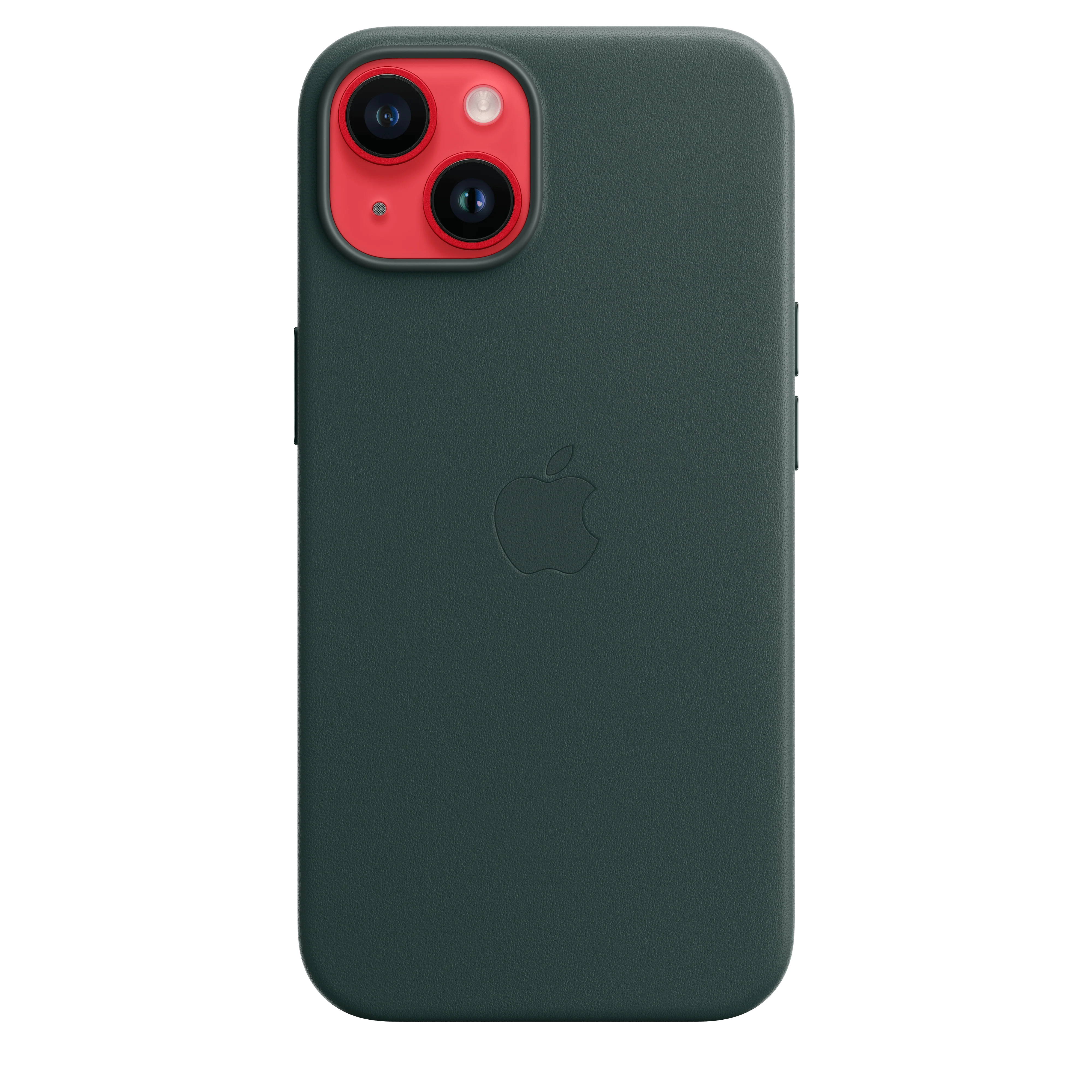iPhone 14 Leather Case with MagSafe - Forest Green - Image 5