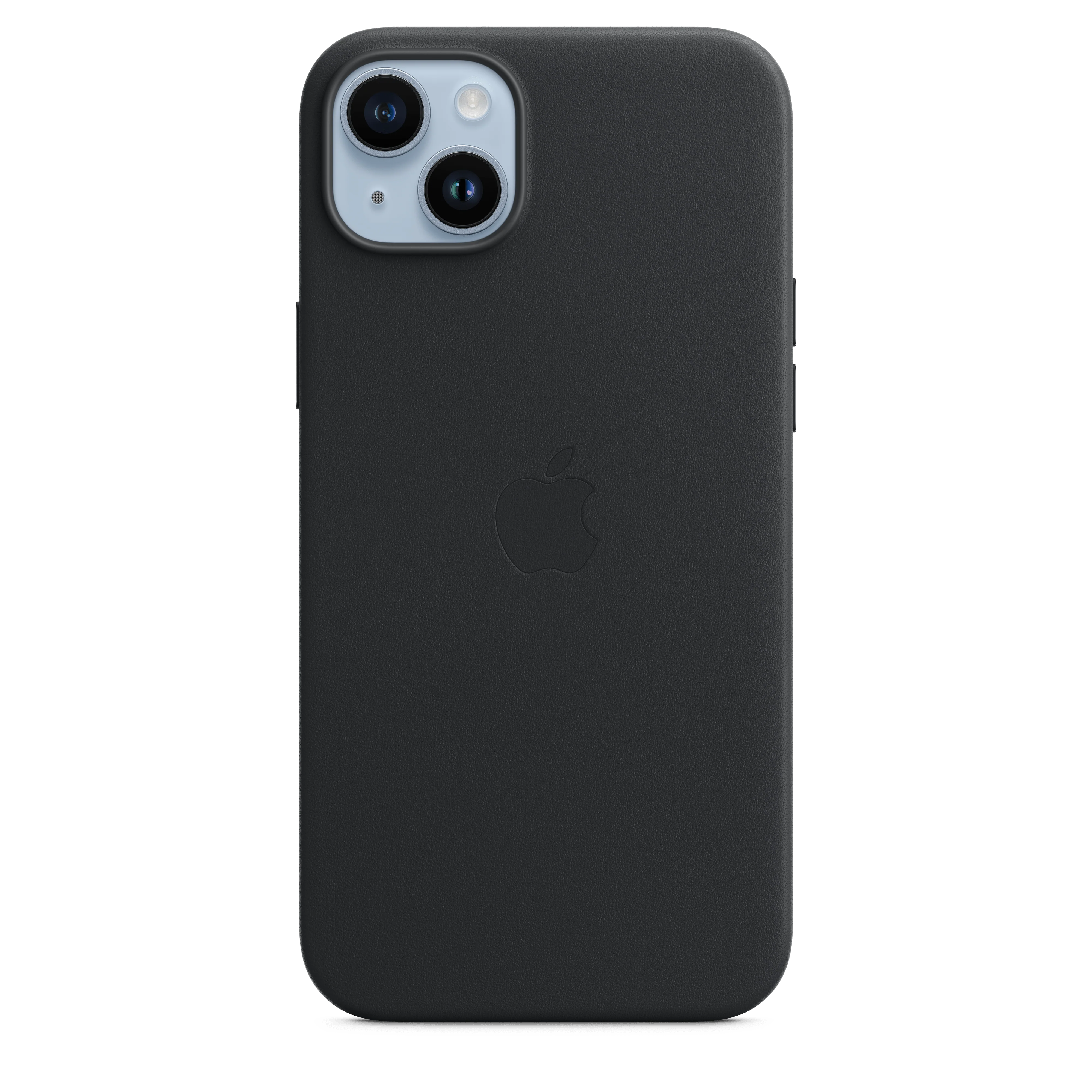 iPhone 14 Plus Leather Case with MagSafe - Midnight