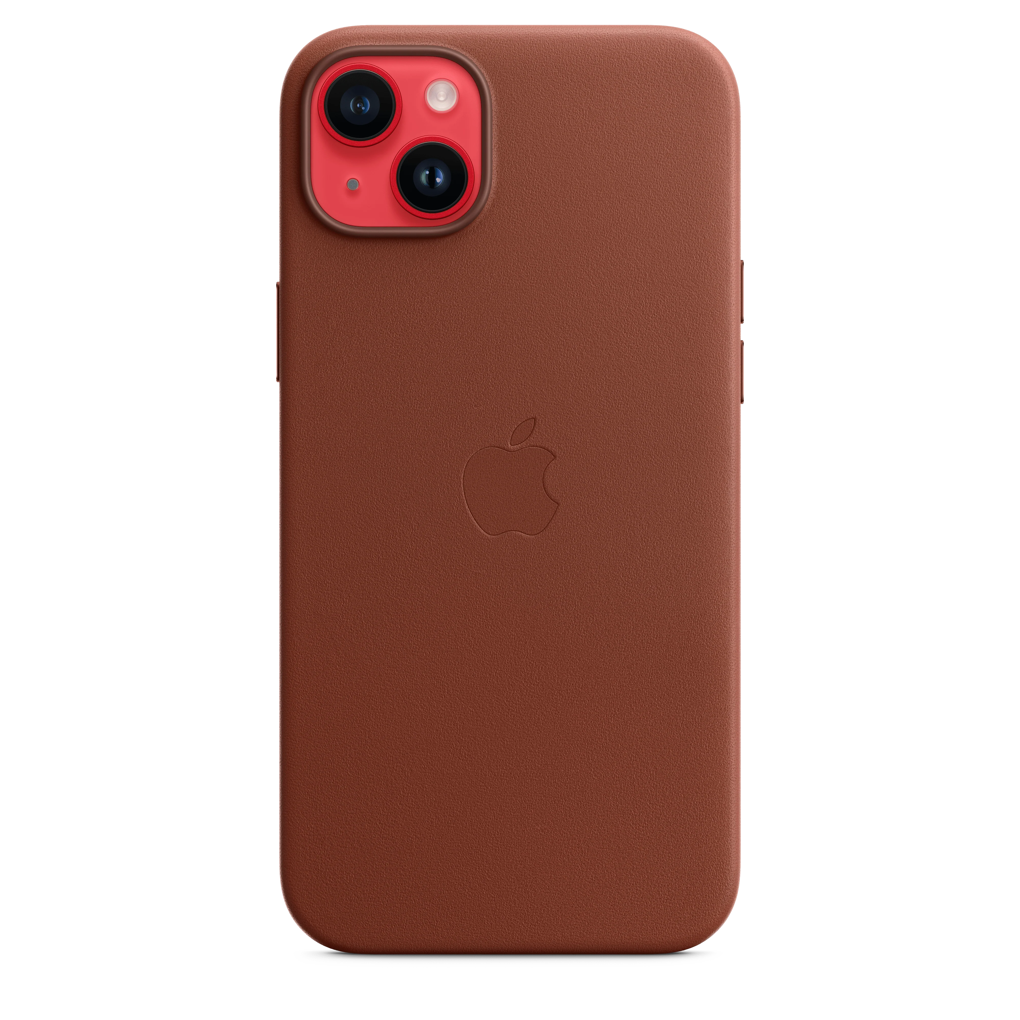 iPhone 14 Plus Leather Case with MagSafe - Umber - Image 3