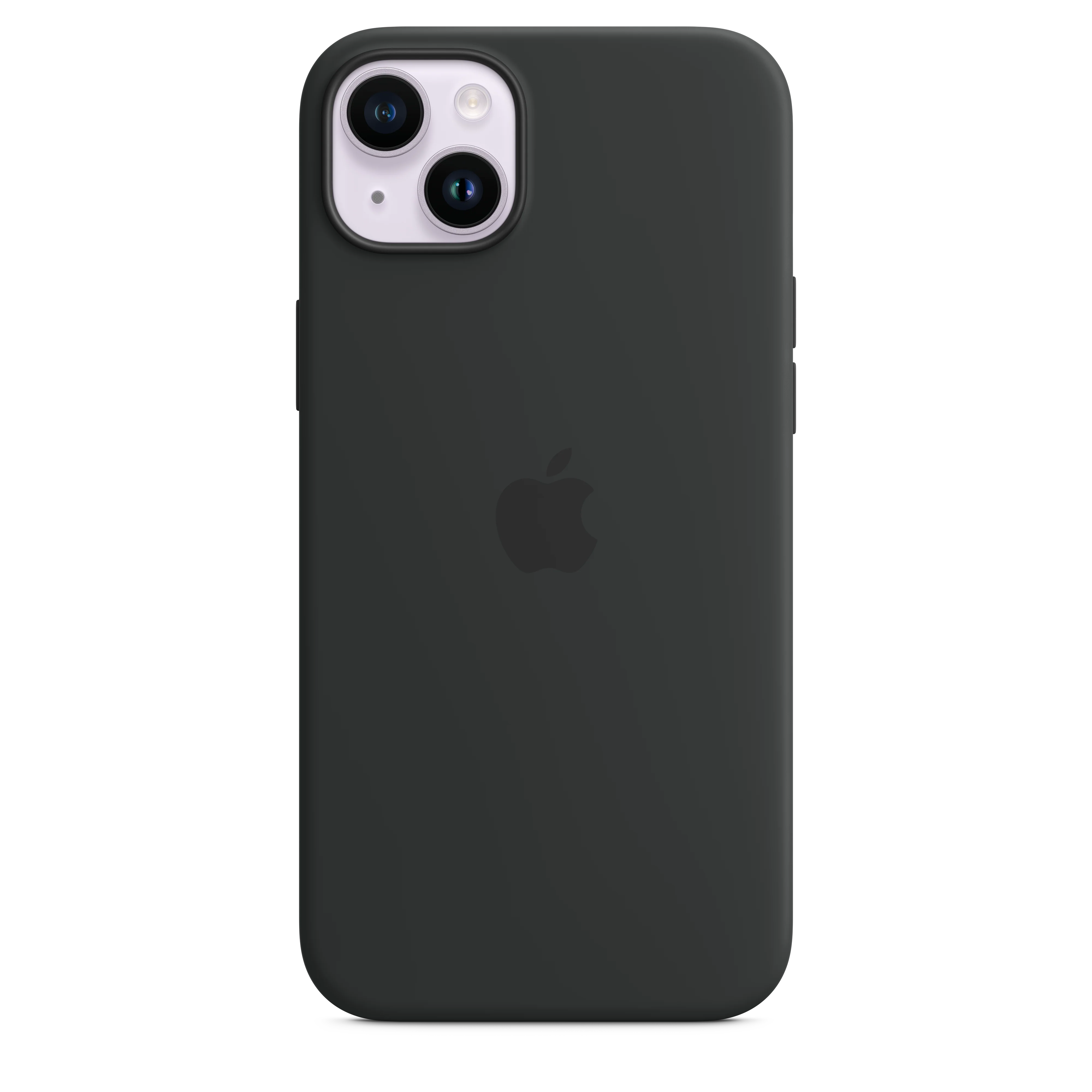 iPhone 14 Plus Silicone Case with MagSafe - Midnight - Image 2