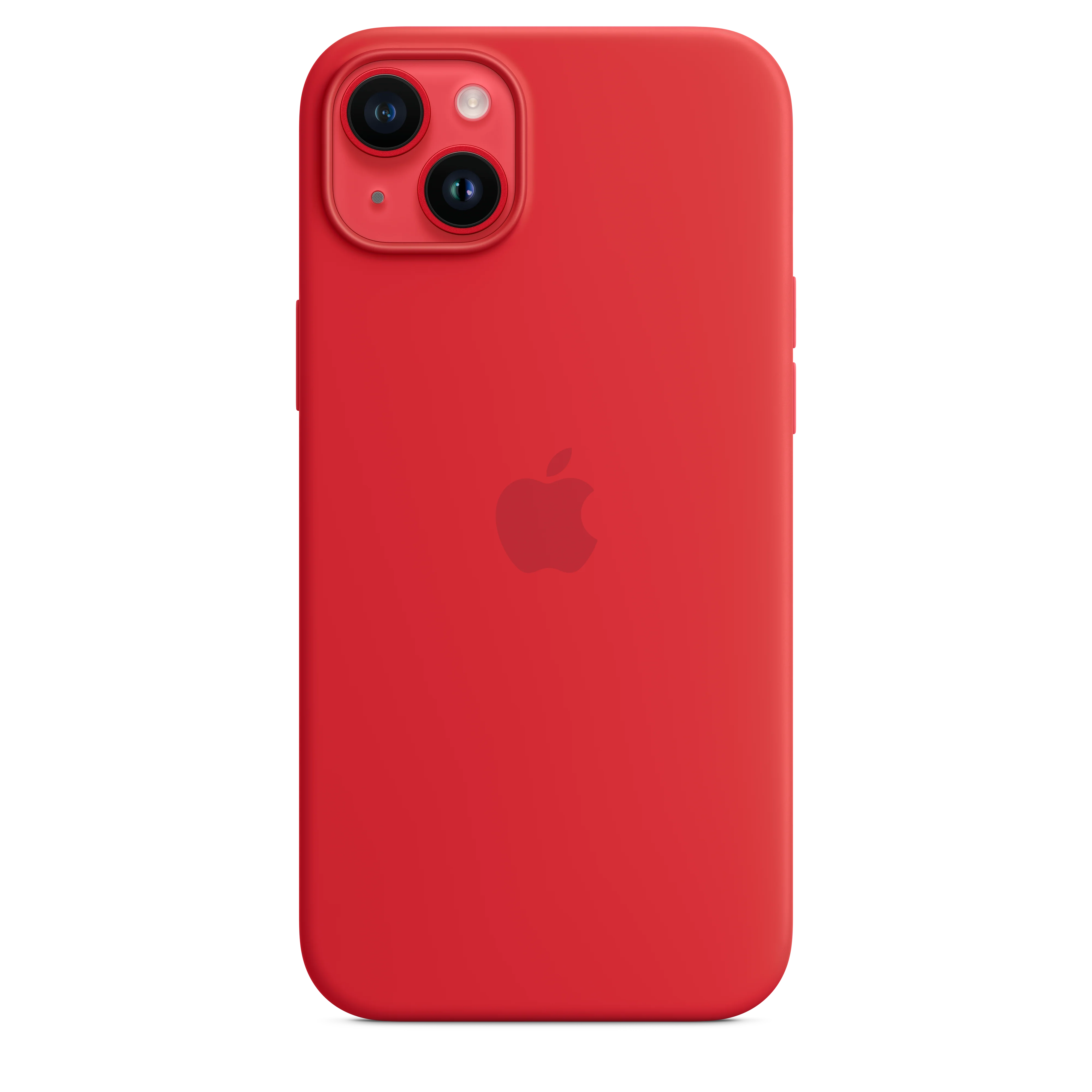 iPhone 14 Plus Silicone Case with MagSafe - (PRODUCT)RED - Image 5