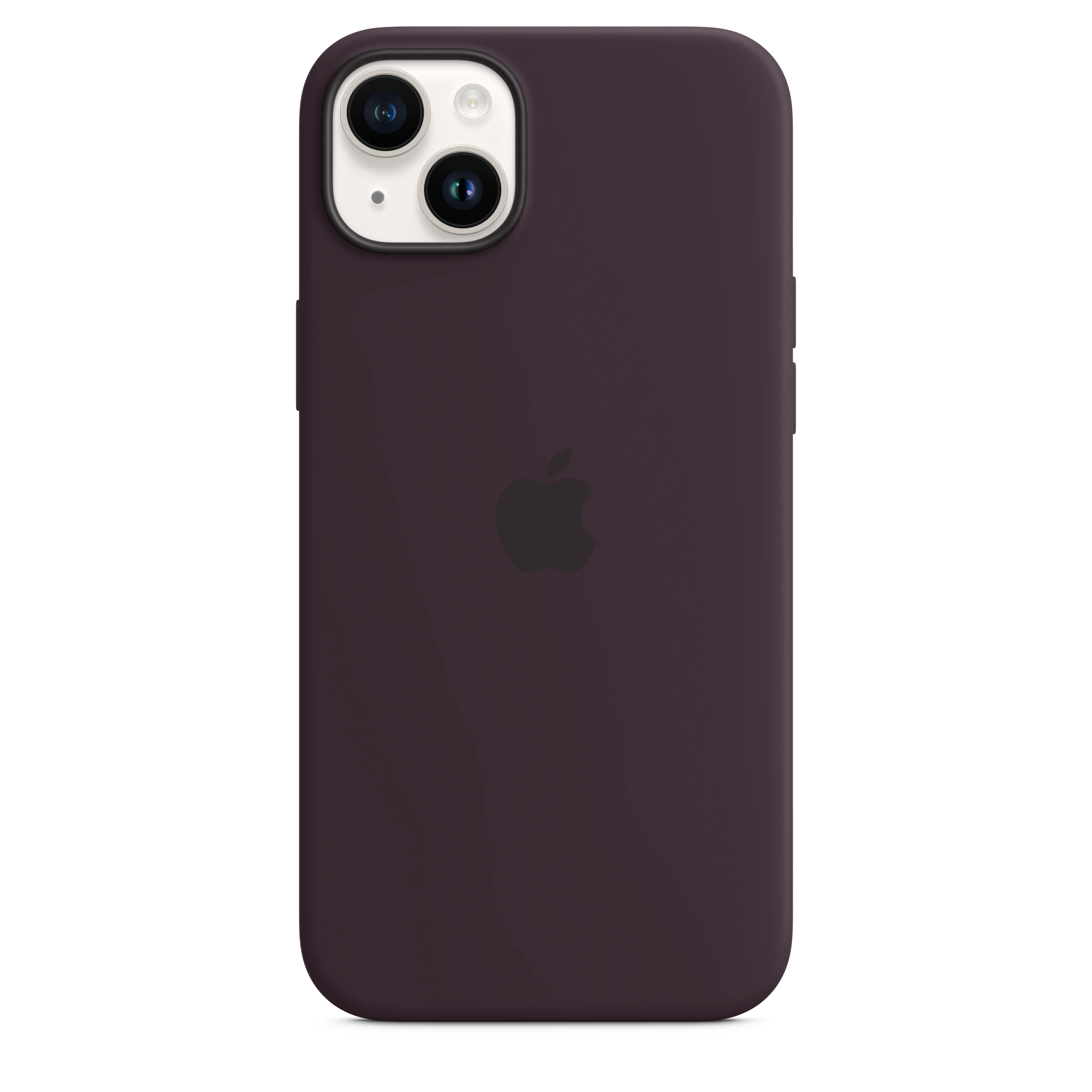 iPhone 14 Plus Silicone Case with MagSafe - Elderberry - Image 4