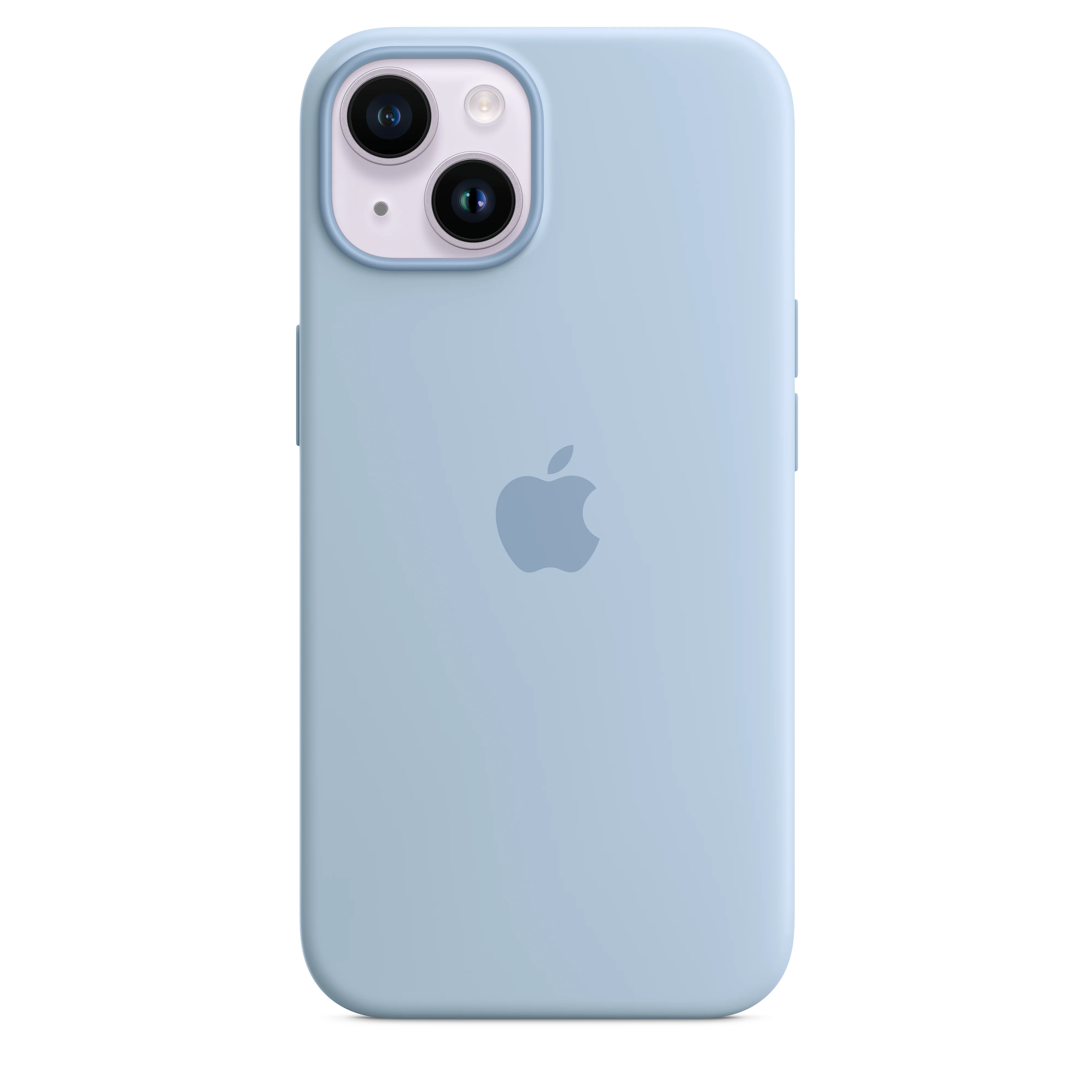 iPhone 14 Silicone Case with MagSafe - Sky - Image 2