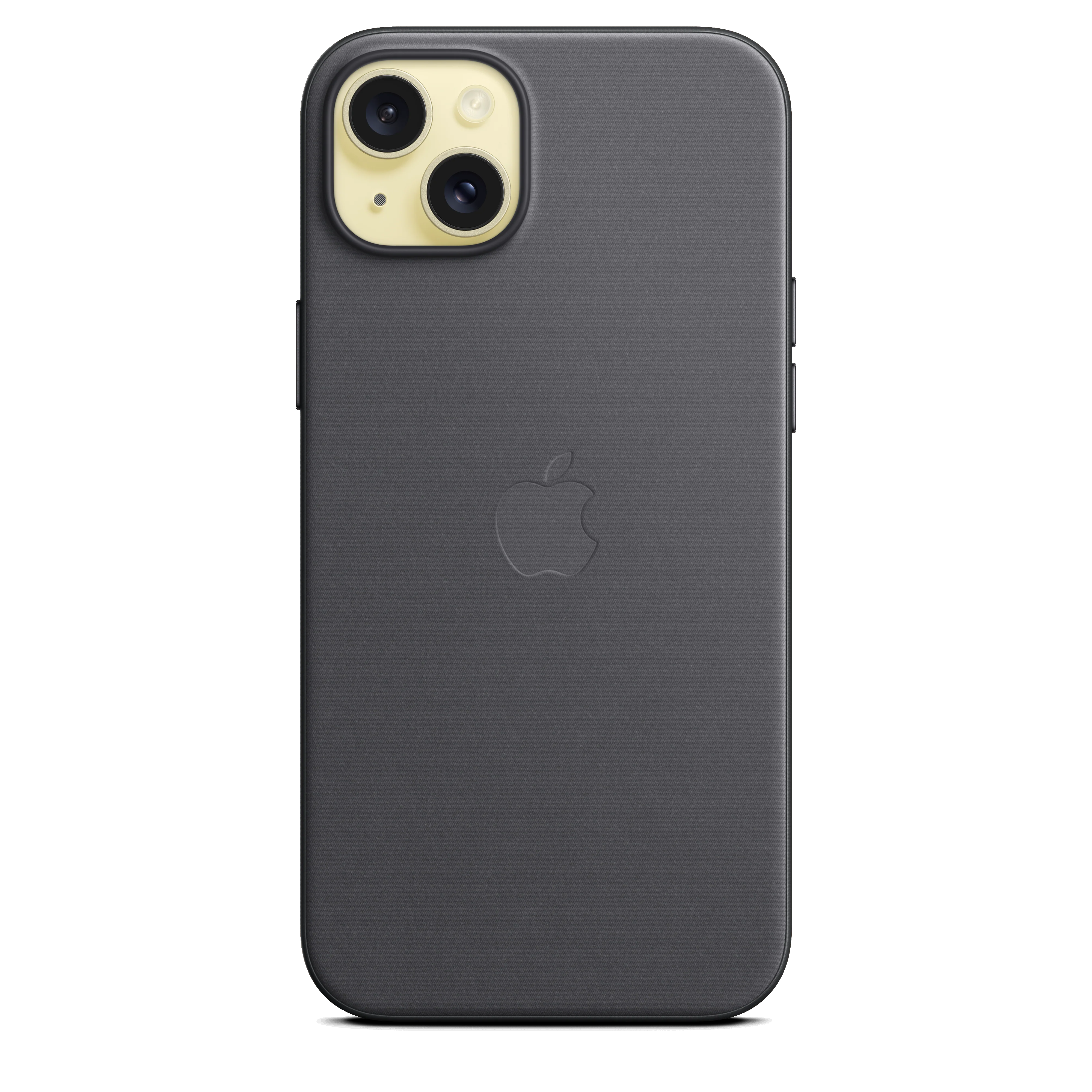 iPhone 15 Plus FineWoven Case with MagSafe - Black - Image 3