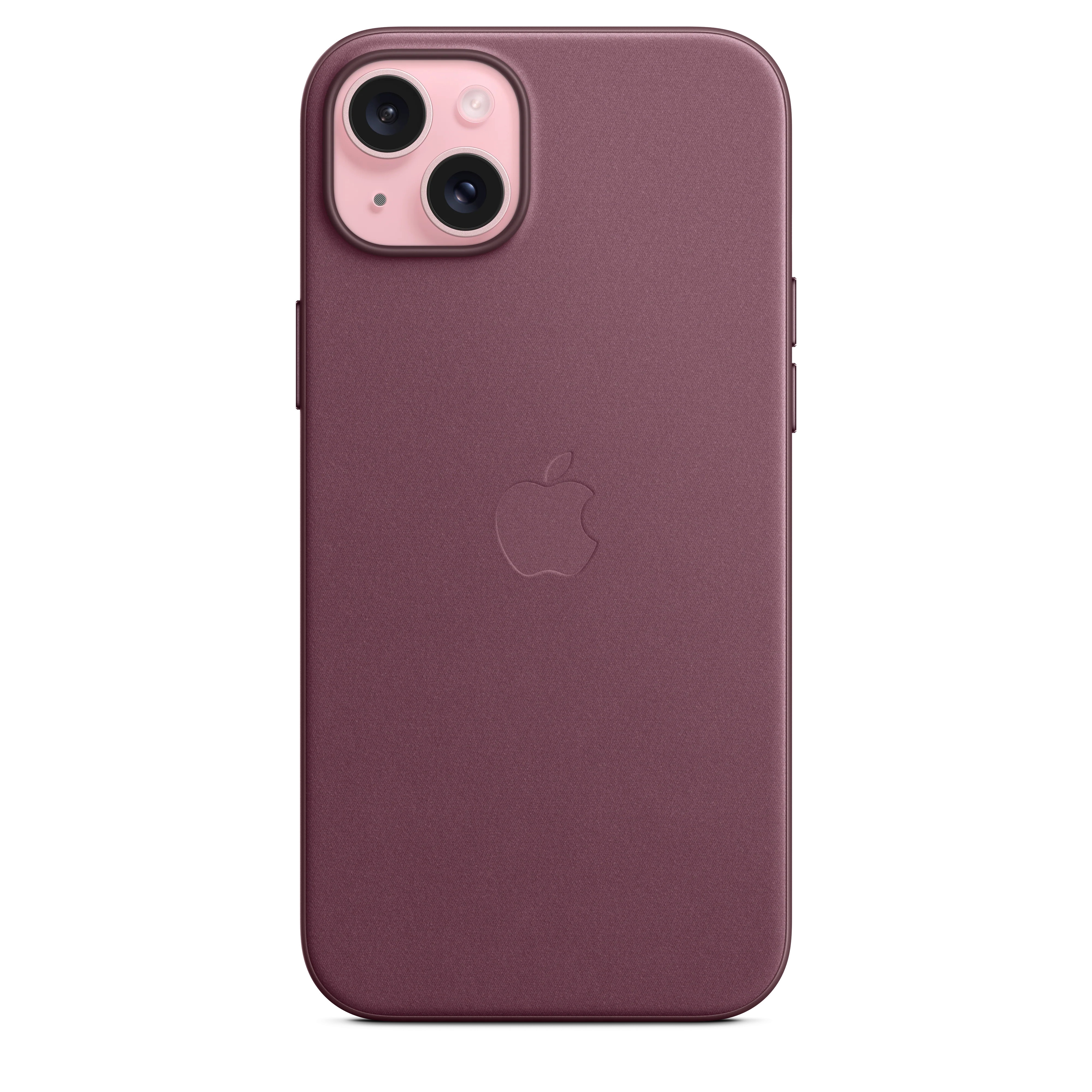 iPhone 15 Plus FineWoven Case with MagSafe - Mulberry - Image 2