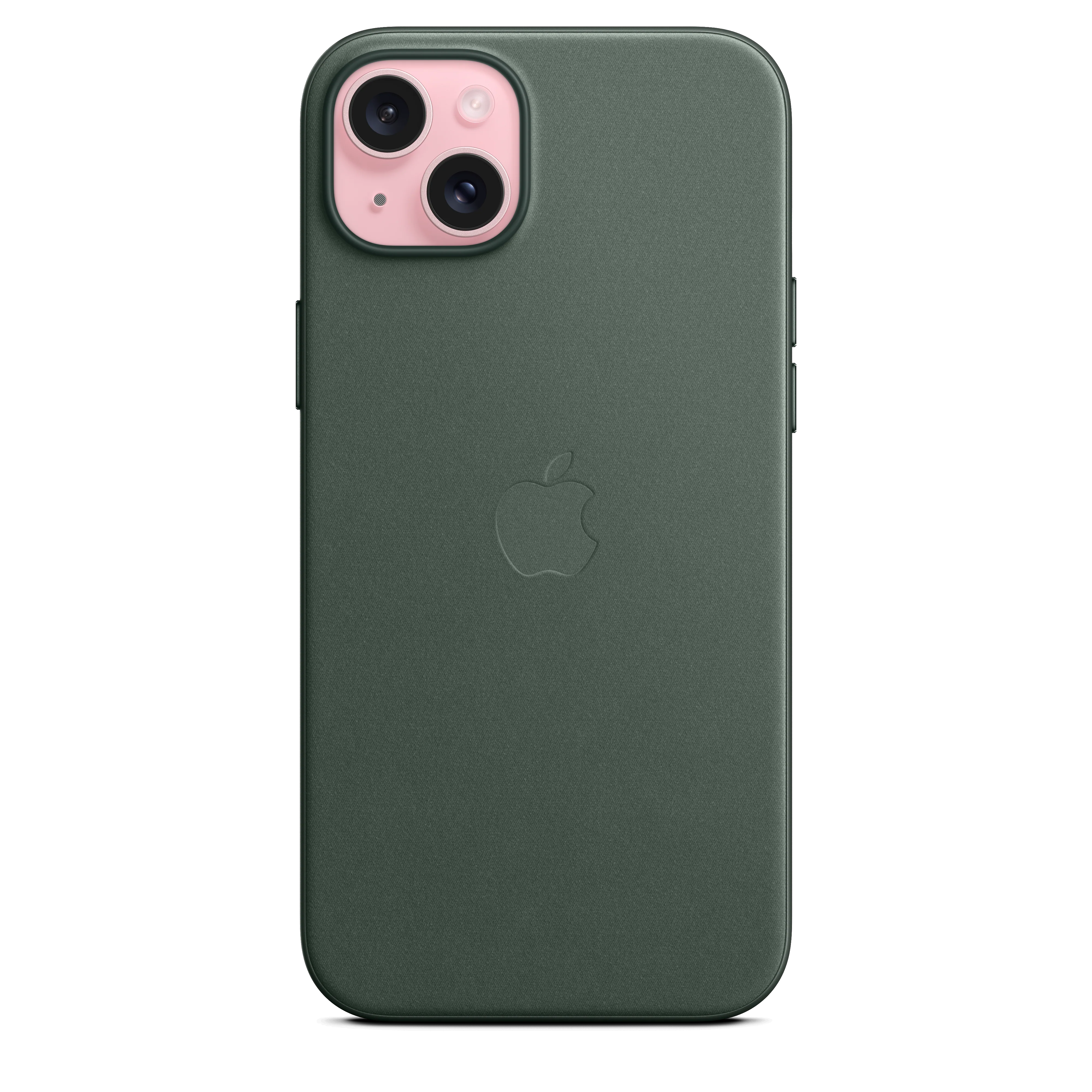 iPhone 15 Plus FineWoven Case with MagSafe - Evergreen - Image 2